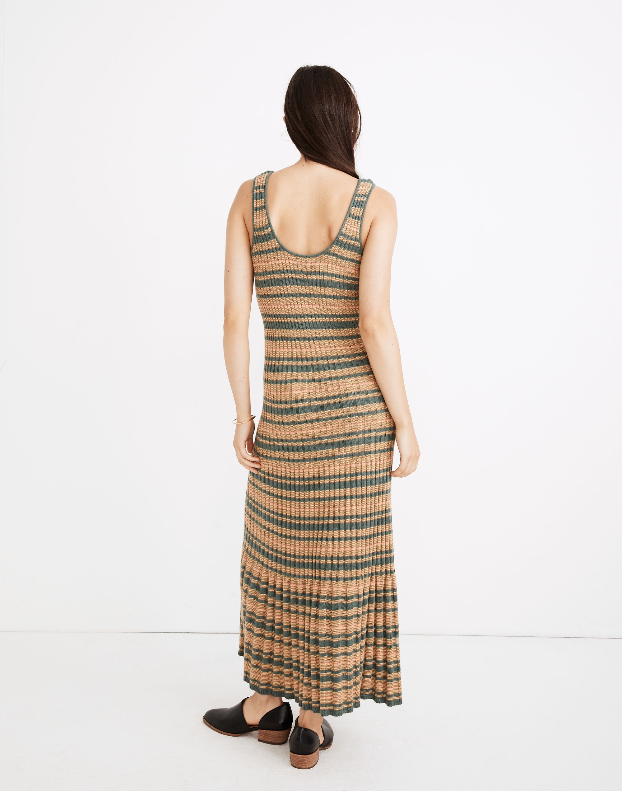 Striped Tank Sweater Dress