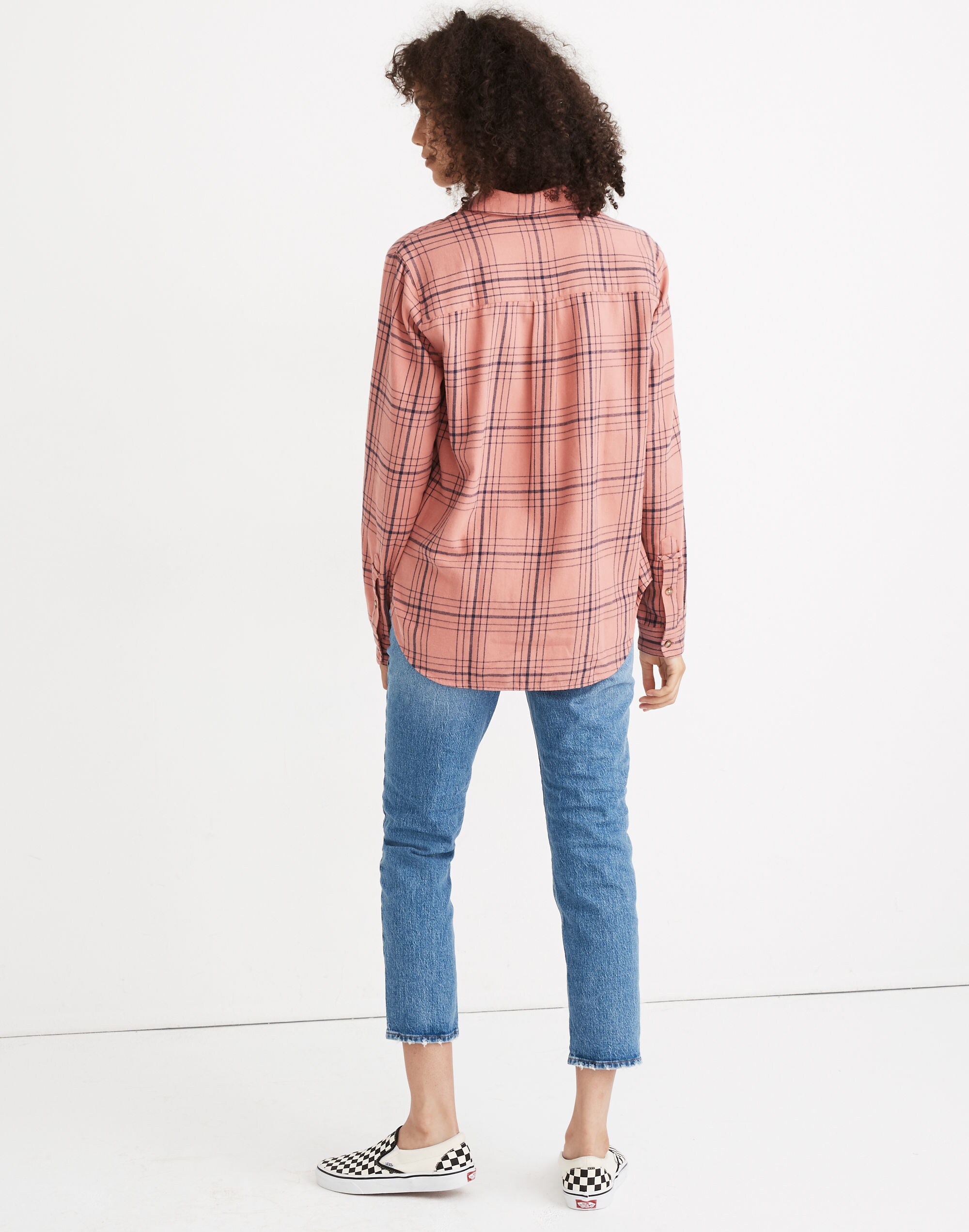 Flannel Popover Shirt in Colcord Plaid