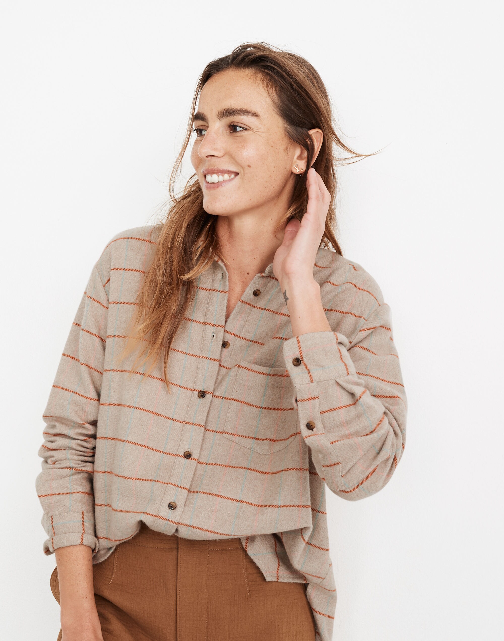 Flannel Sunday Shirt in Keene Plaid