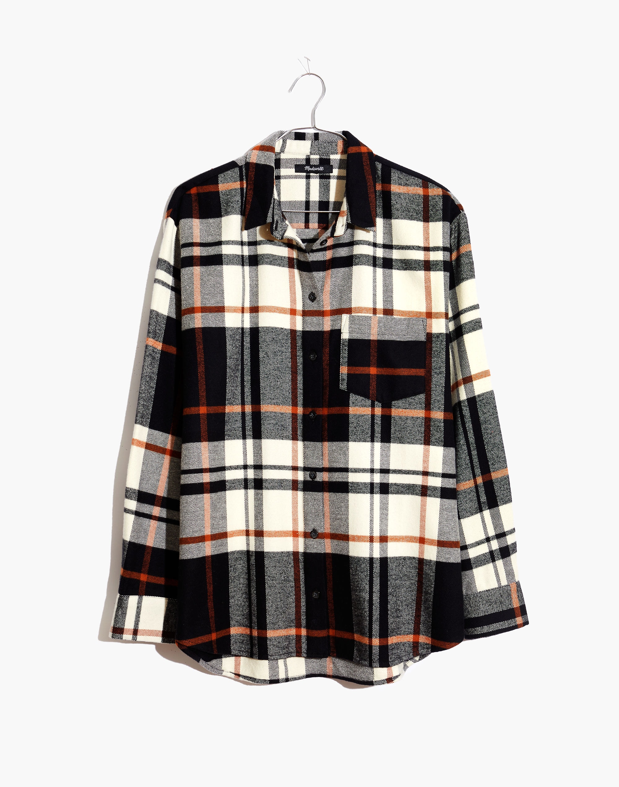 Oversized Ex-Boyfriend Shirt in Bromley Plaid