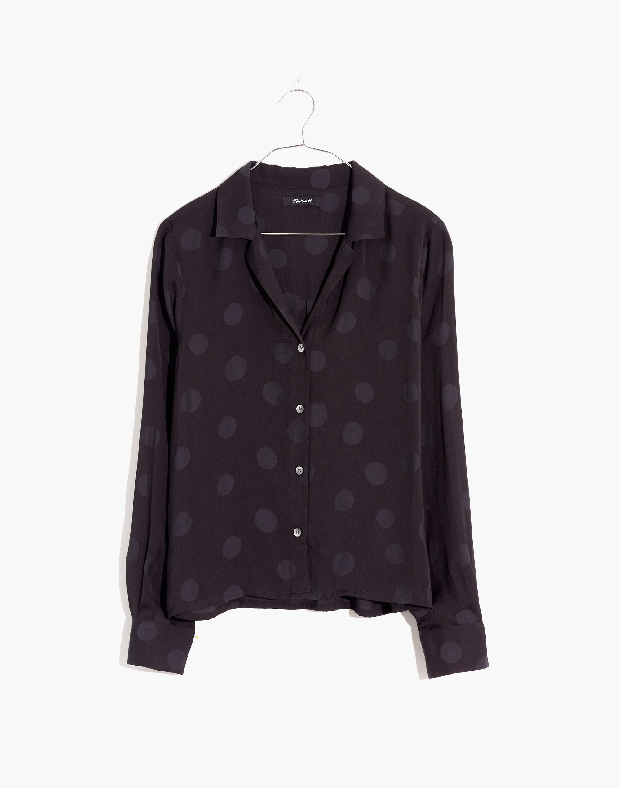 Jacquard Dot Pajama Shirt