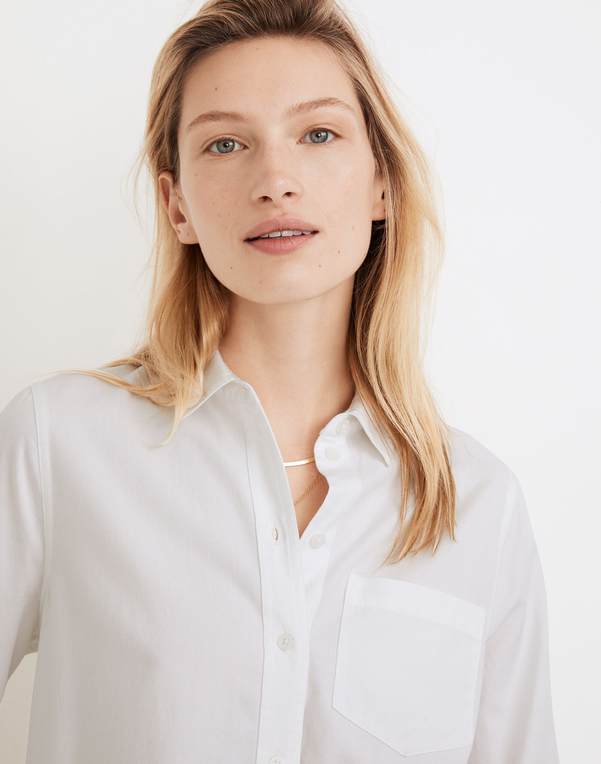 Shrunken Button-Up Shirt