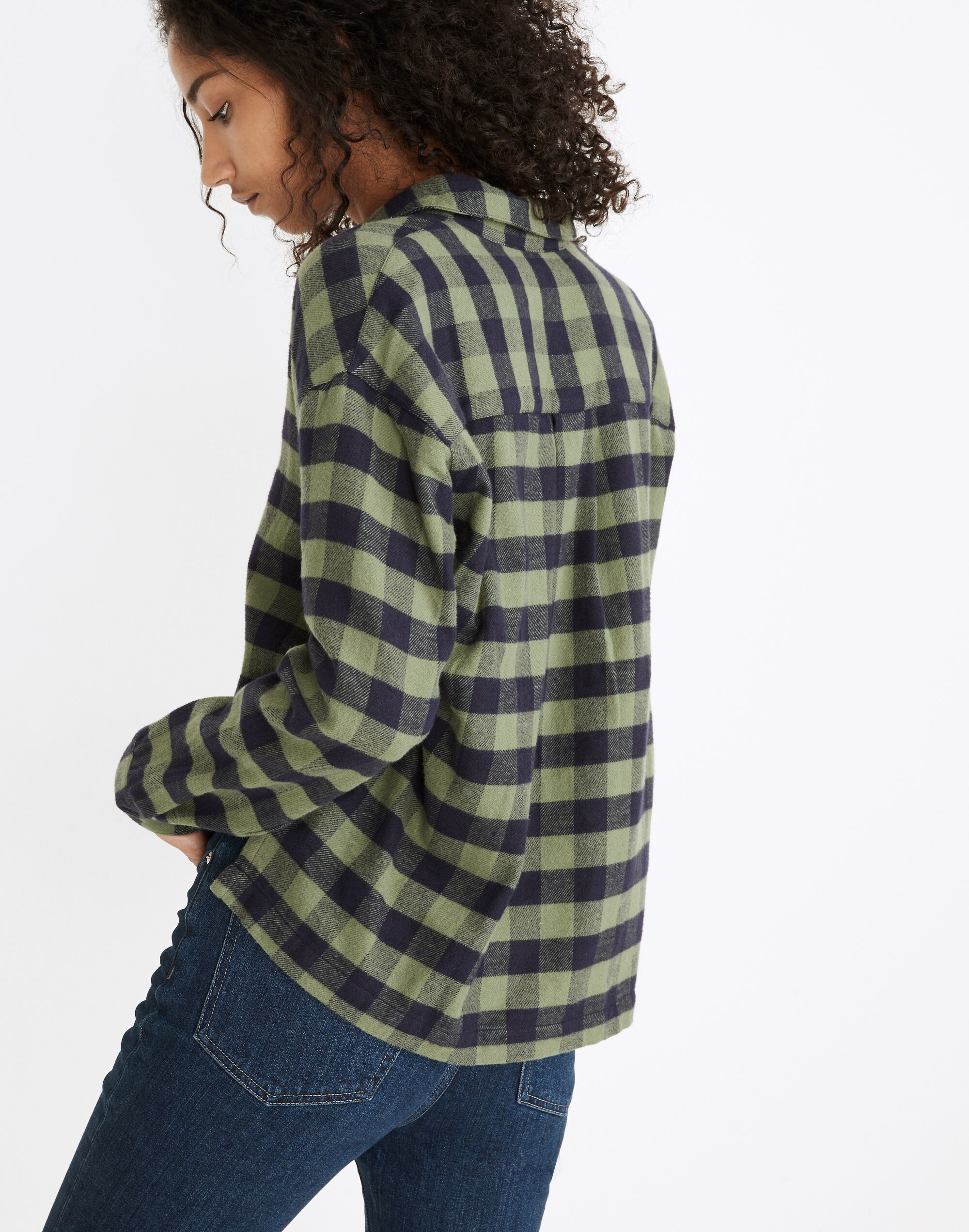 Flannel Sunday Shirt in Buffalo Check