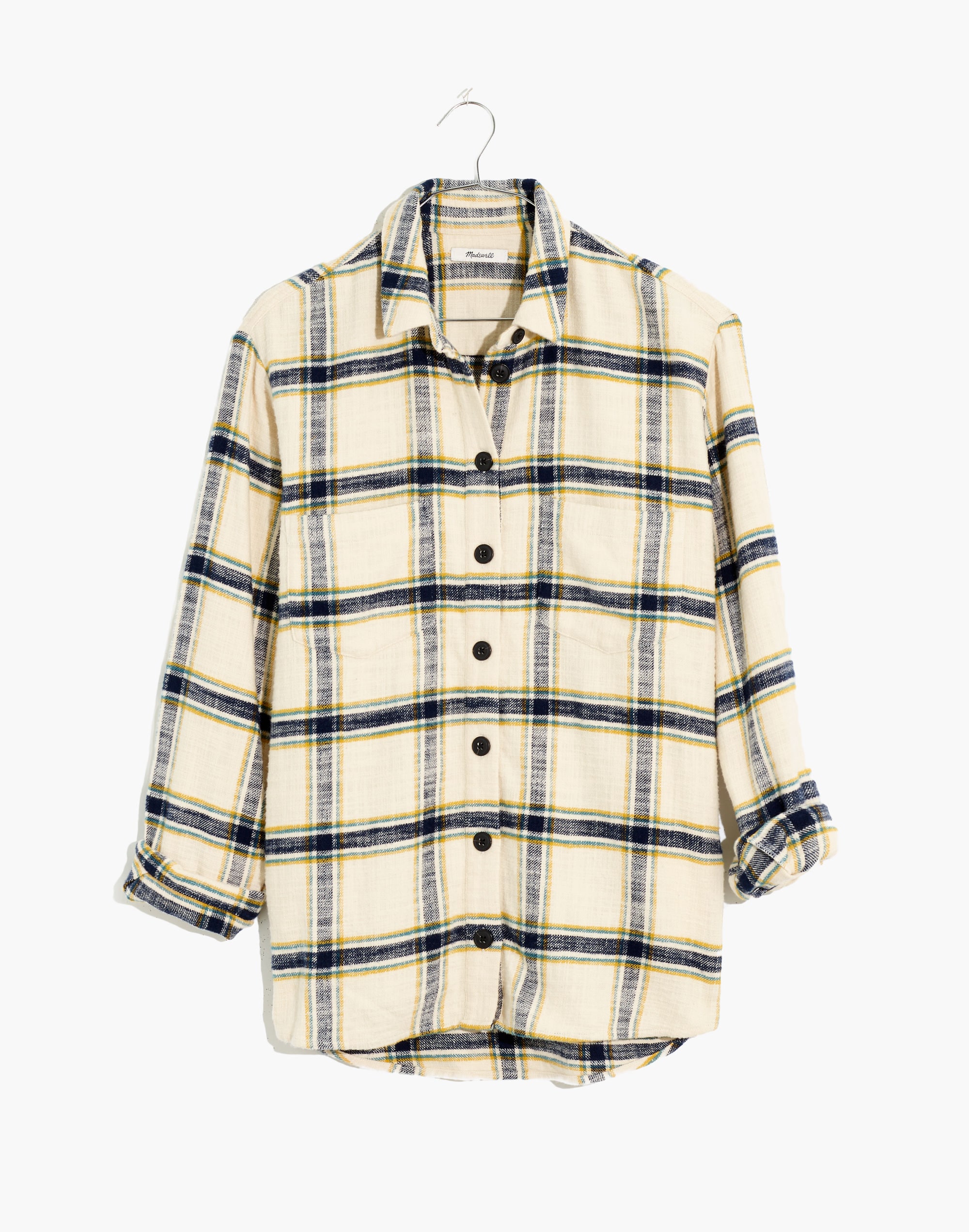 Oversized Ex-Boyfriend Shirt in Caney Plaid