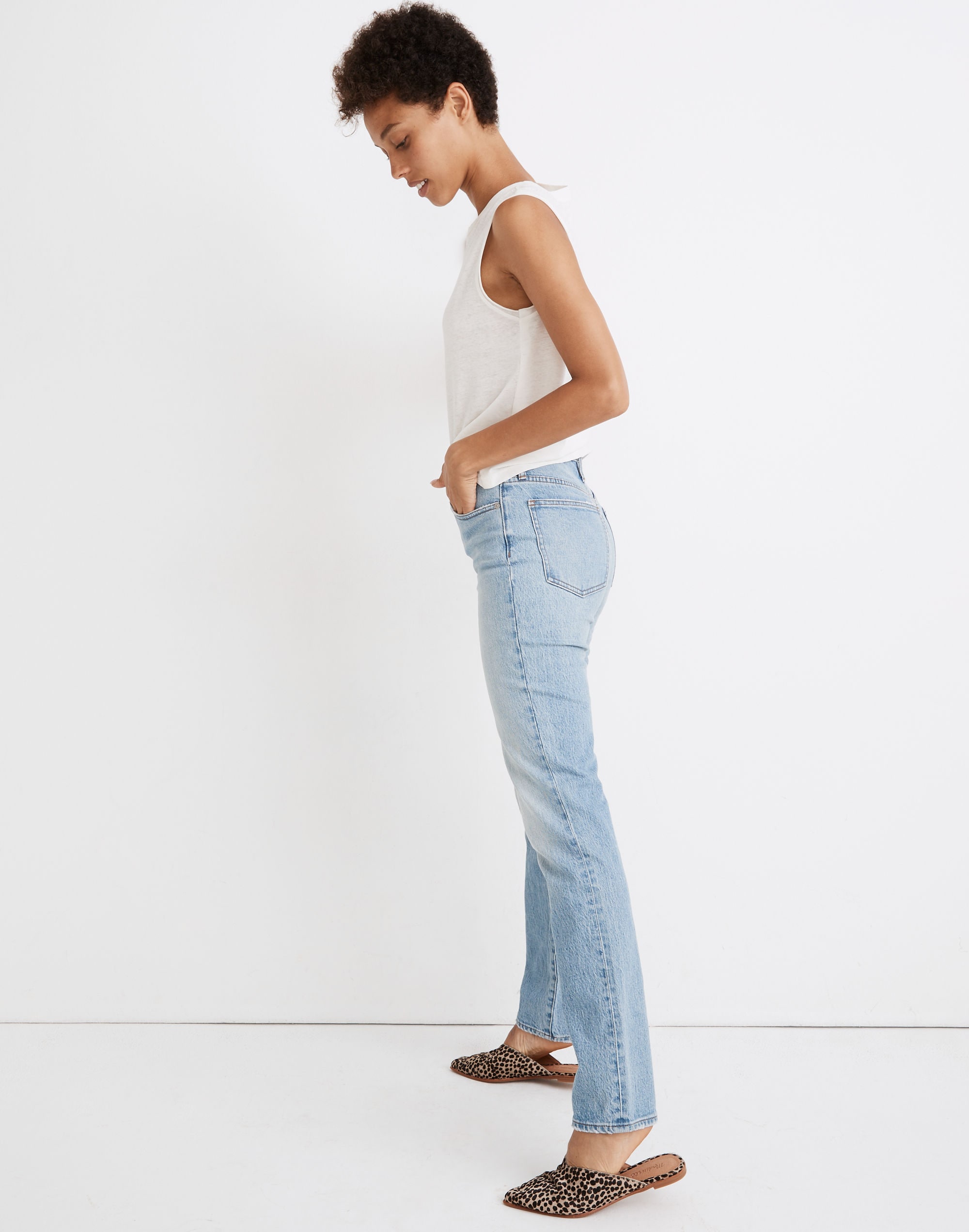 The Perfect Vintage Full-Length Jean in Colebrooke Wash