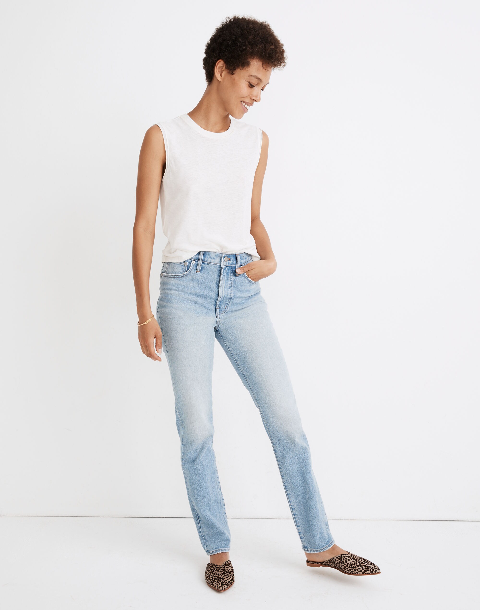 The Perfect Vintage Full-Length Jean in Colebrooke Wash