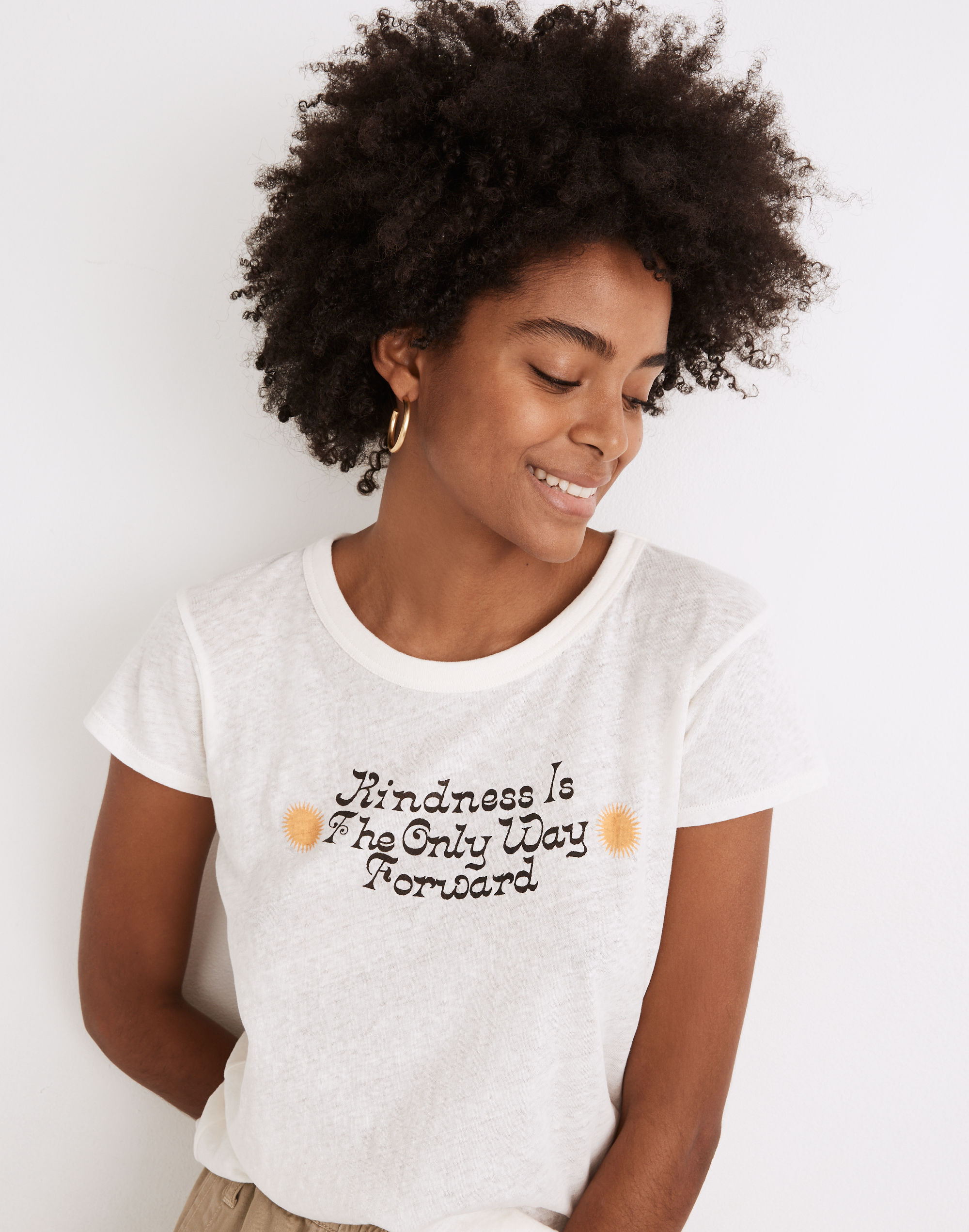 Madewell x Real Fun, Wow!&reg; Kindness Graphic Perfect Vintage Tee