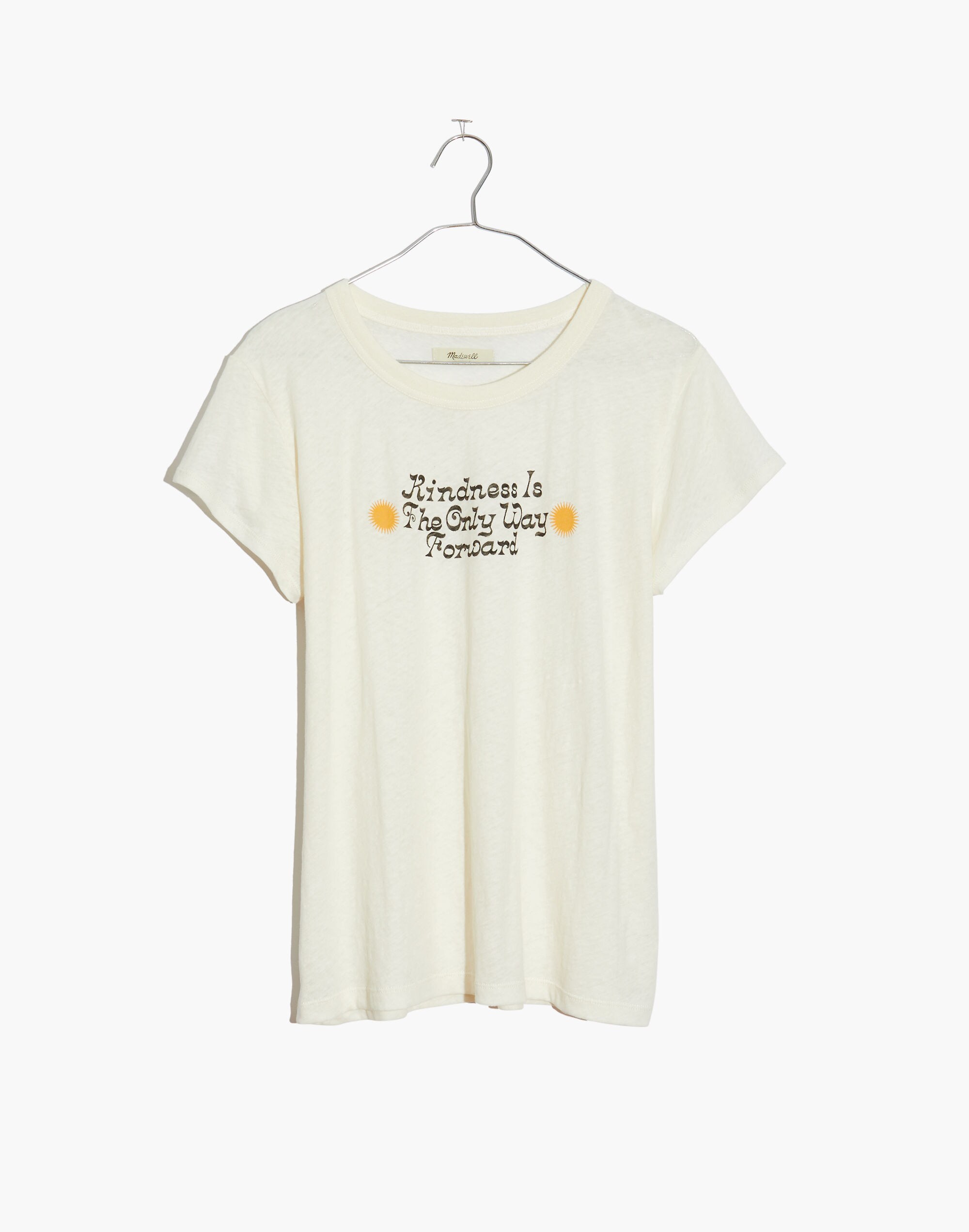 Madewell x Real Fun, Wow!&reg; Kindness Graphic Perfect Vintage Tee