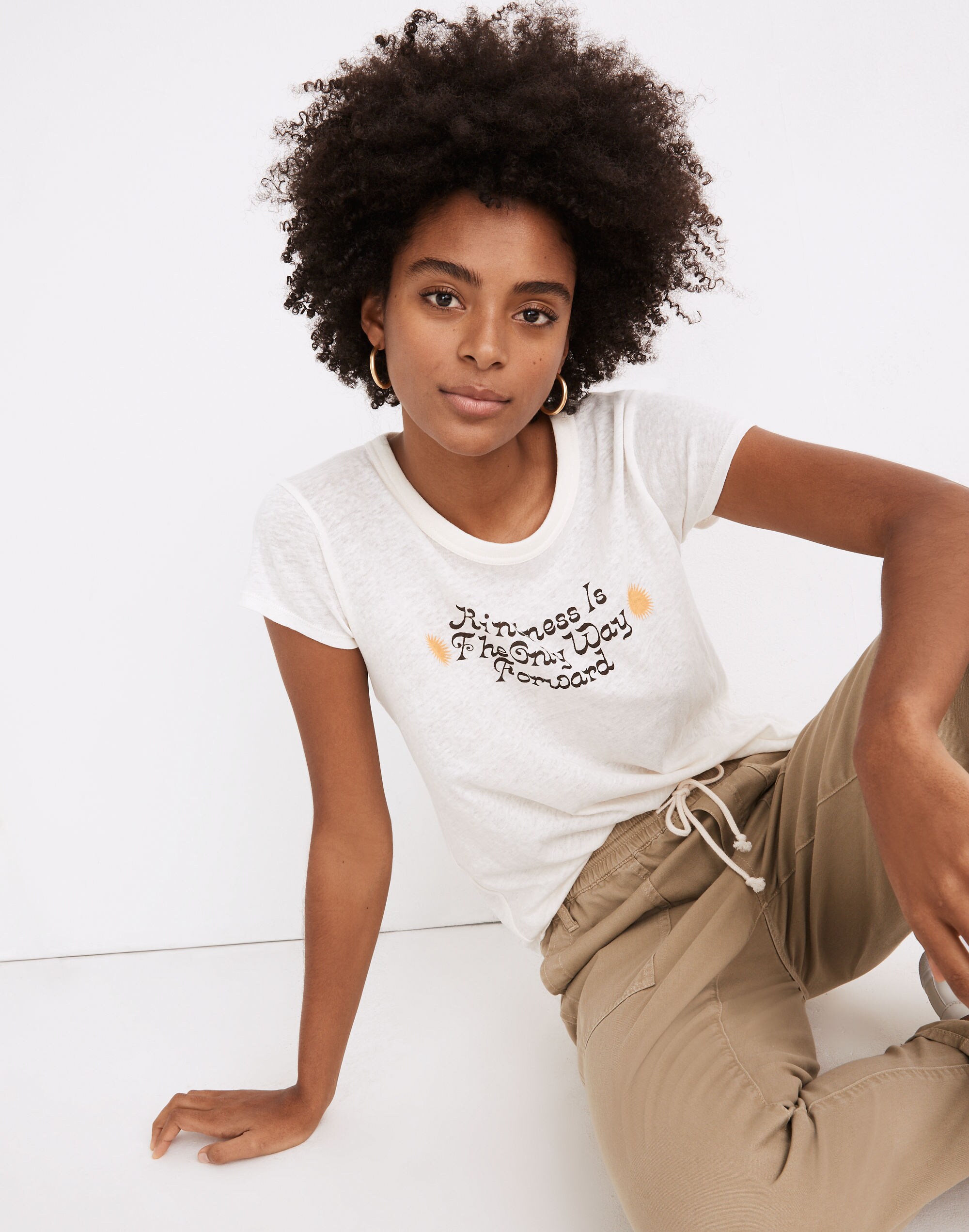 Madewell x Real Fun, Wow!&reg; Kindness Graphic Perfect Vintage Tee