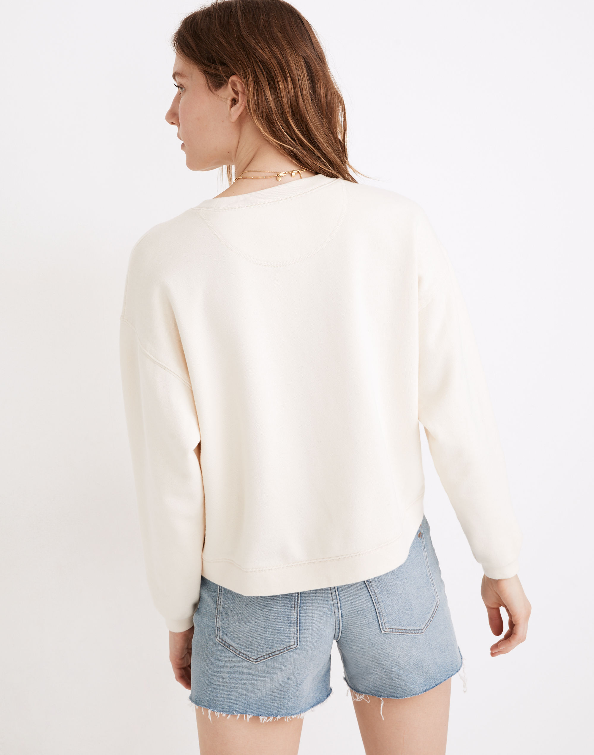 (Re)sourced Cotton Swing Sweatshirt