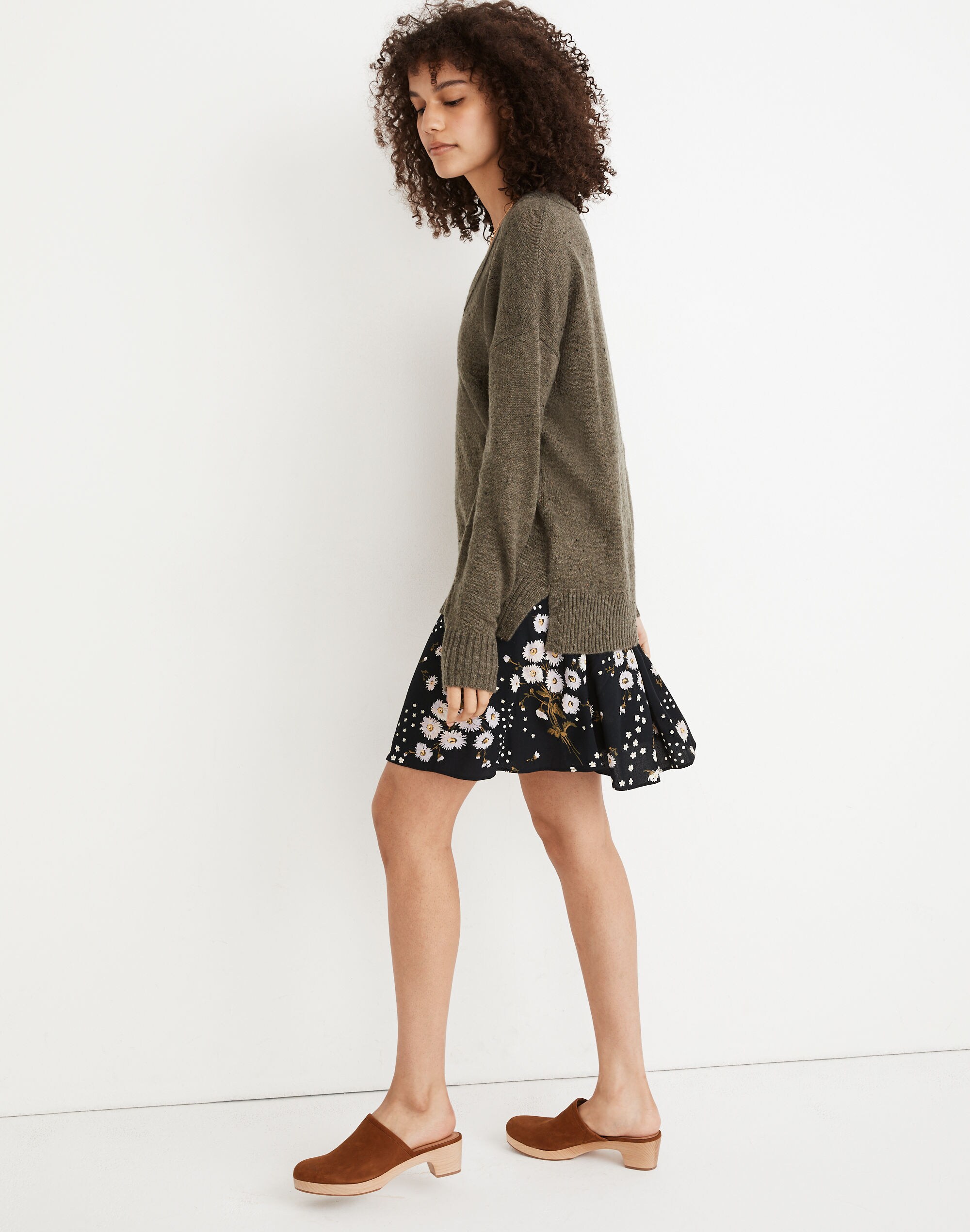 Donegal Bartlett V-Neck Pullover Sweater in Coziest Yarn