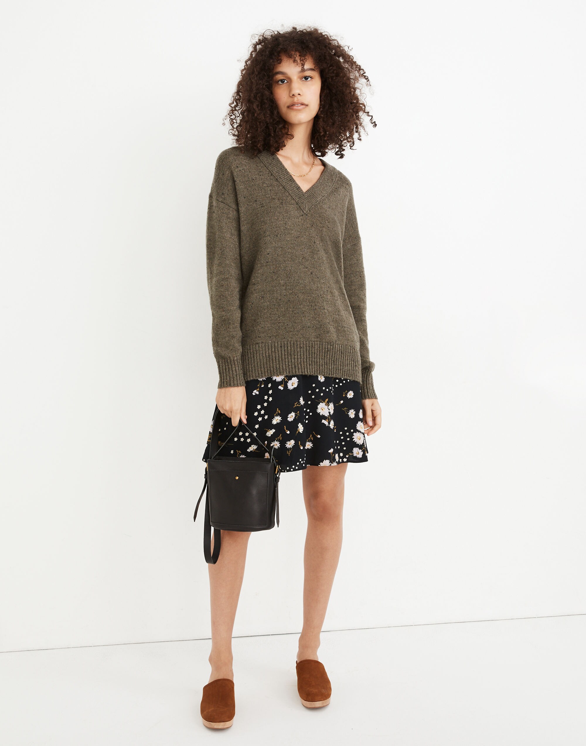 Donegal Bartlett V-Neck Pullover Sweater in Coziest Yarn