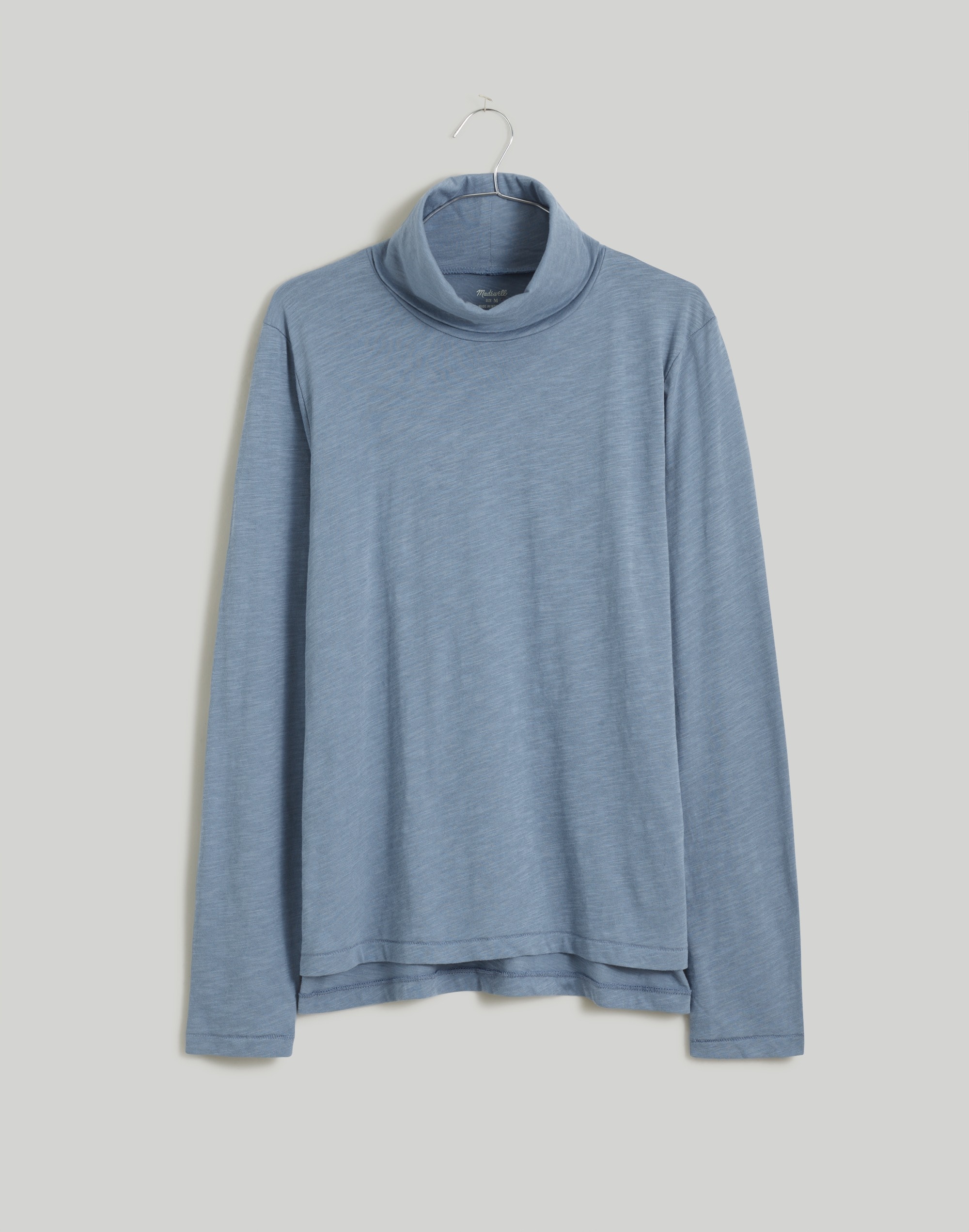 Whisper Cotton Turtleneck Tee