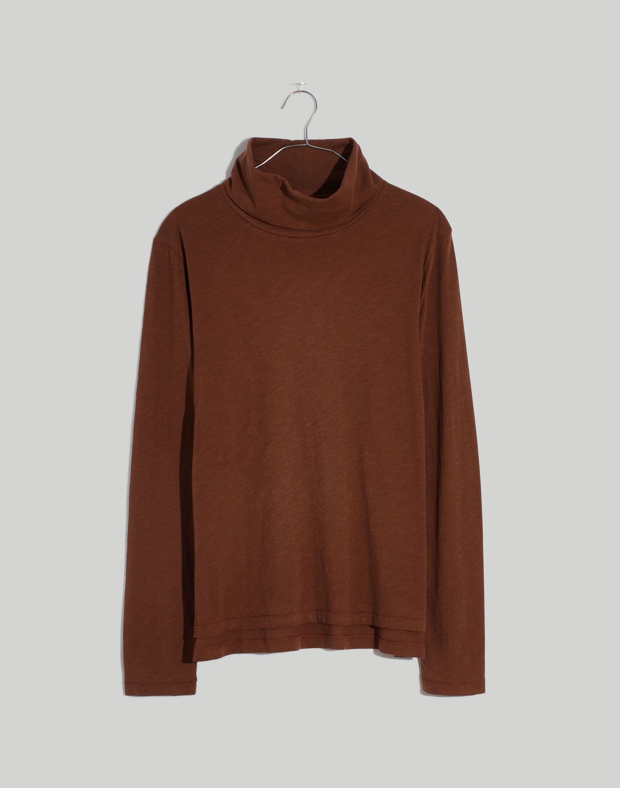 Whisper Cotton Turtleneck Tee