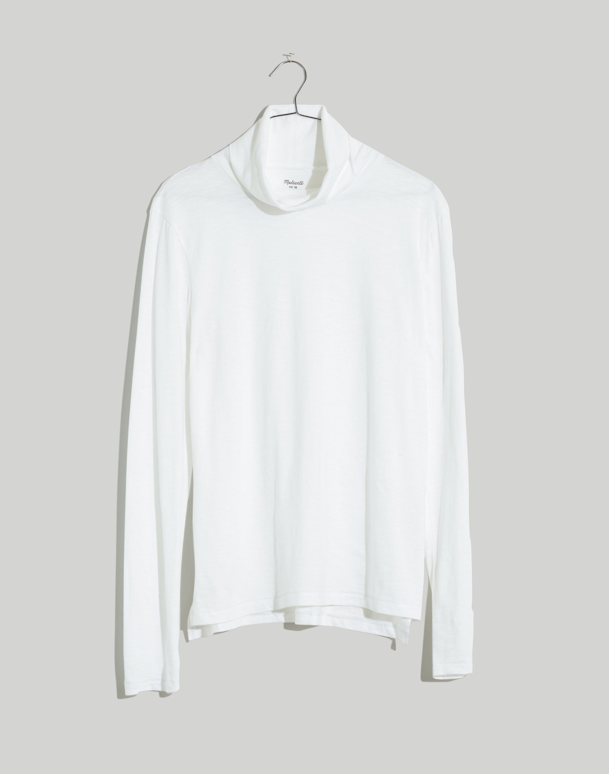 Whisper Cotton Turtleneck Tee