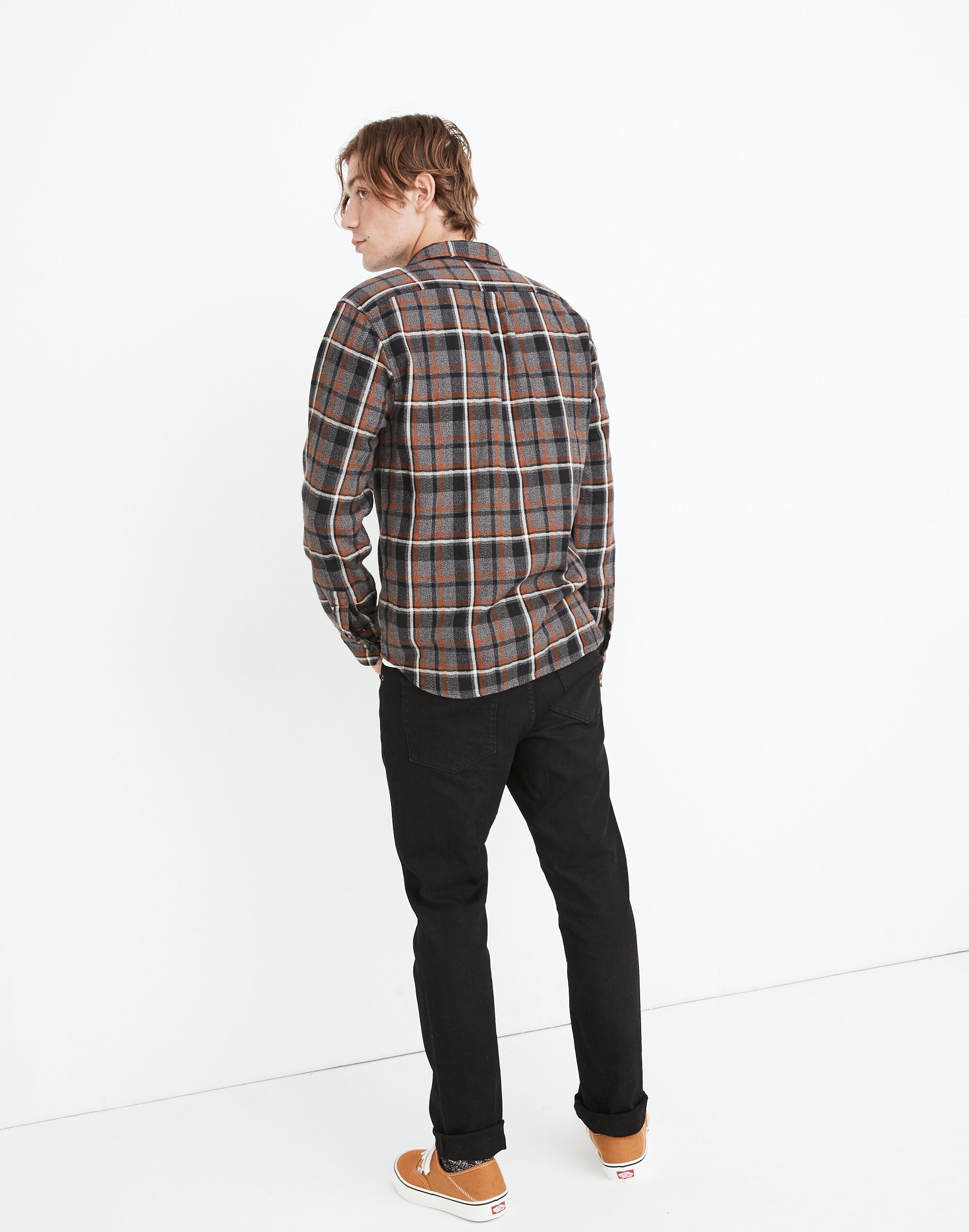 Flannel Perfect Shirt in Bruckner Plaid