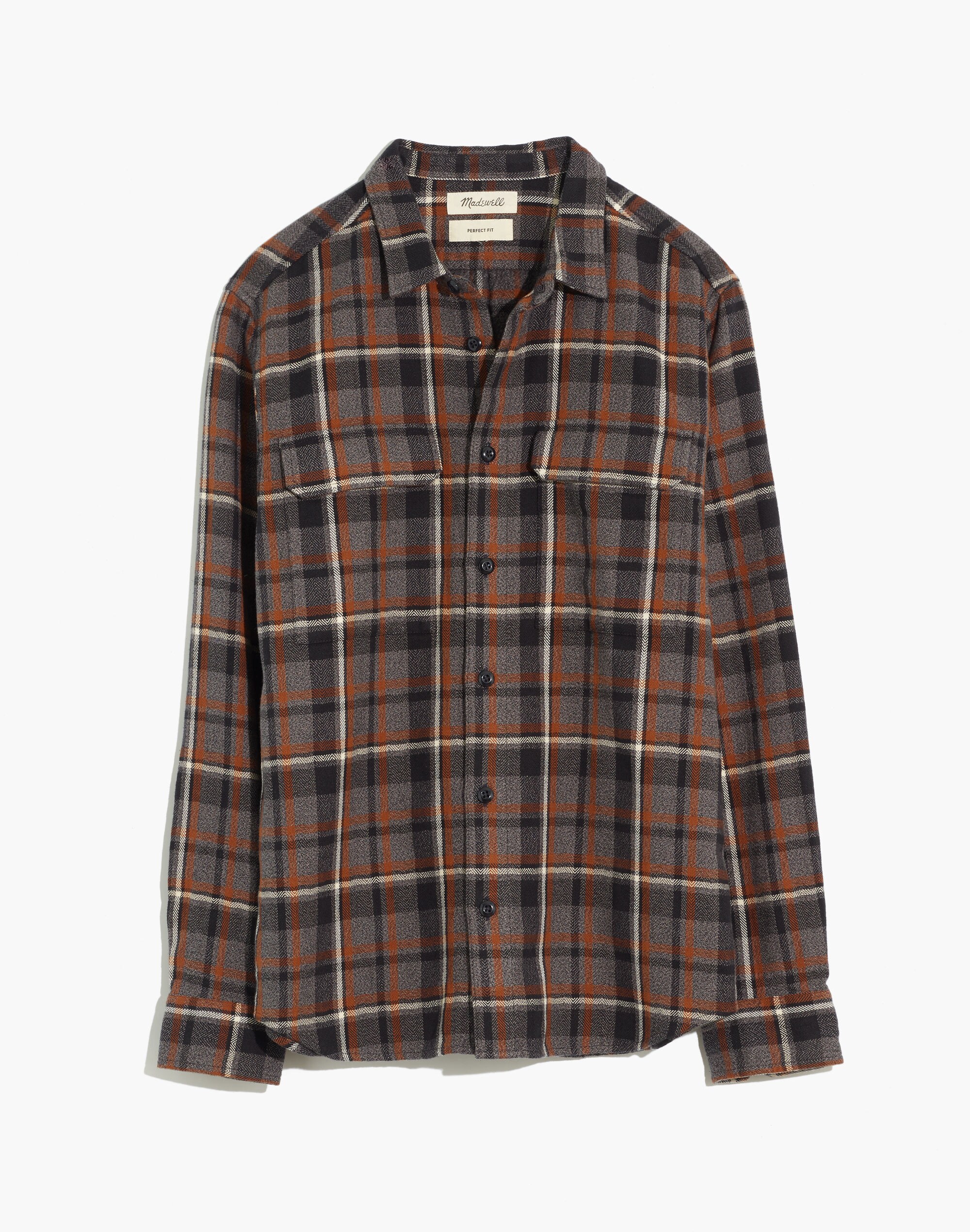 Flannel Perfect Shirt in Bruckner Plaid