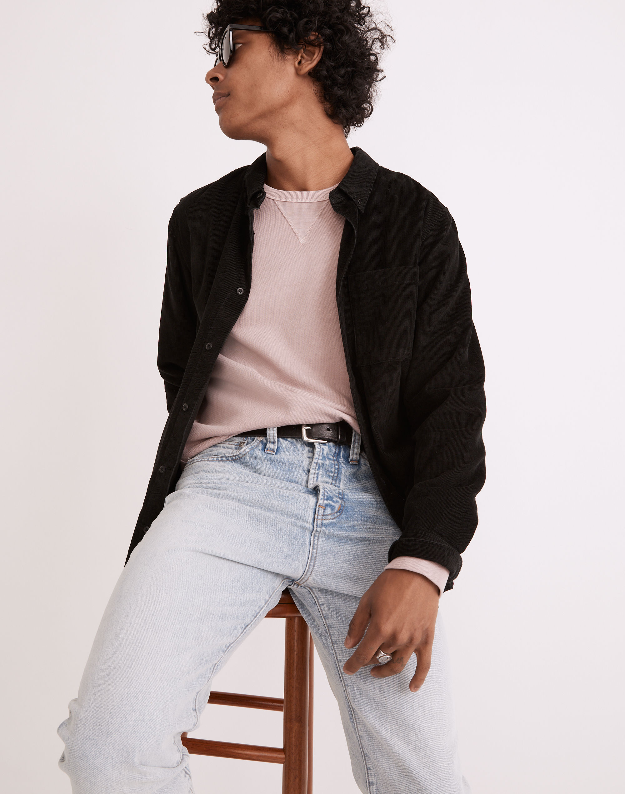 Corduroy Perfect Long-Sleeve Shirt