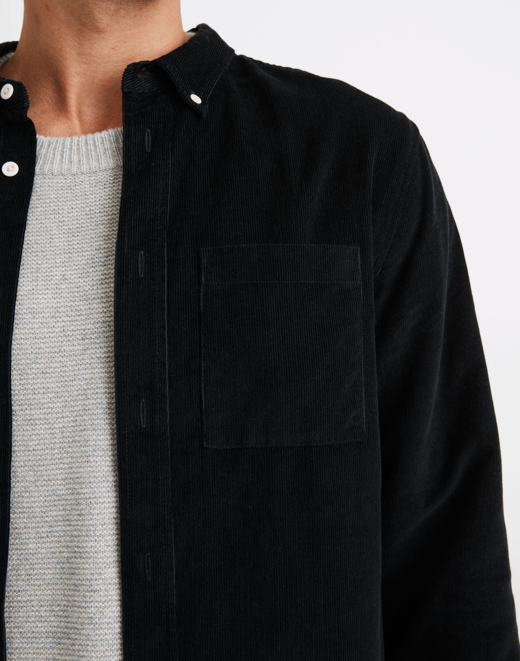 Corduroy Perfect Long-Sleeve Shirt