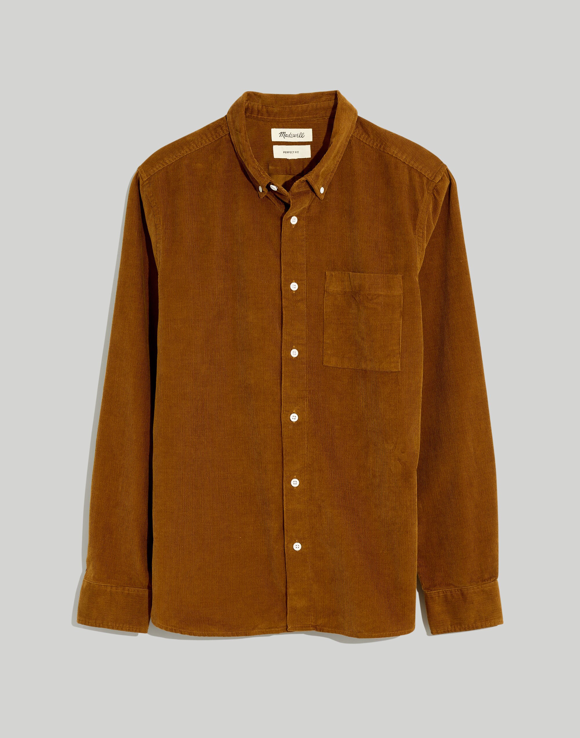 Corduroy Perfect Long-Sleeve Shirt