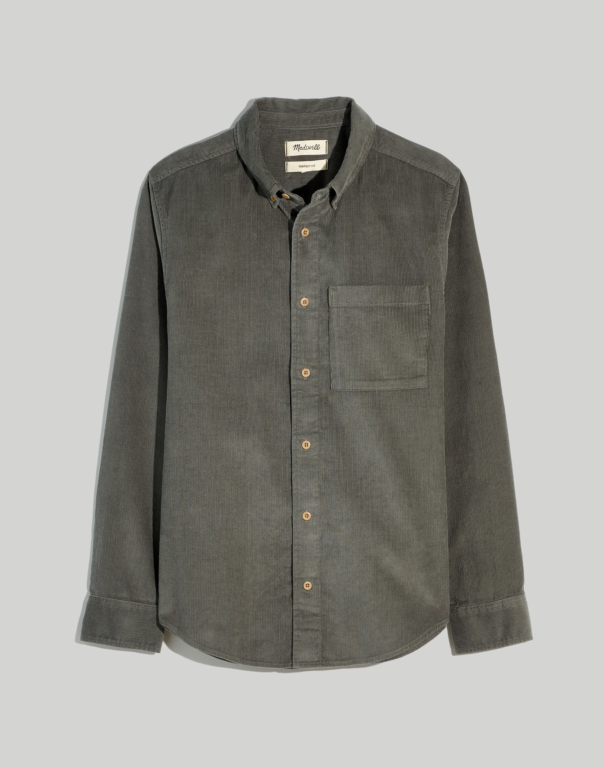 Corduroy Perfect Long-Sleeve Shirt