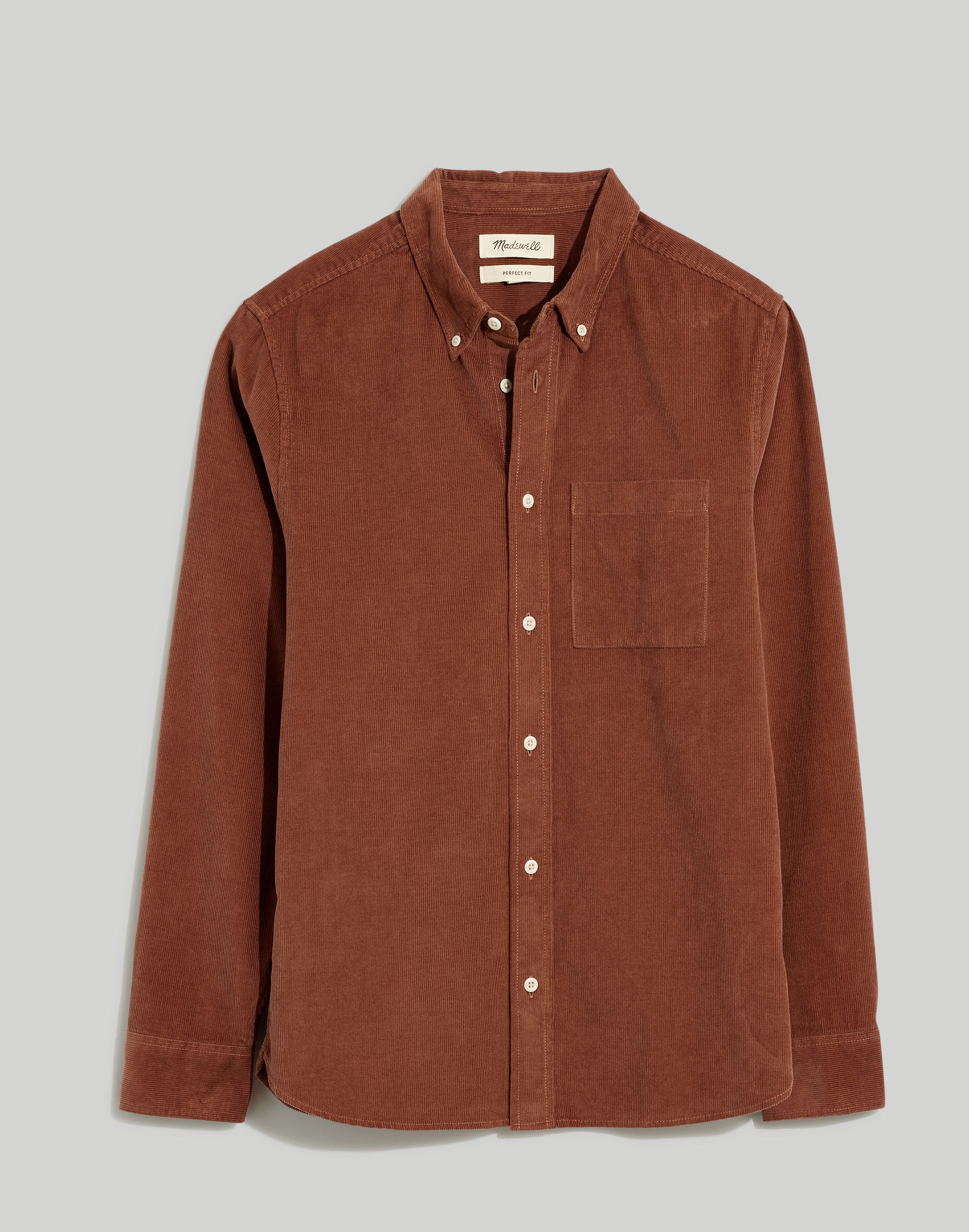 Corduroy Perfect Long-Sleeve Shirt