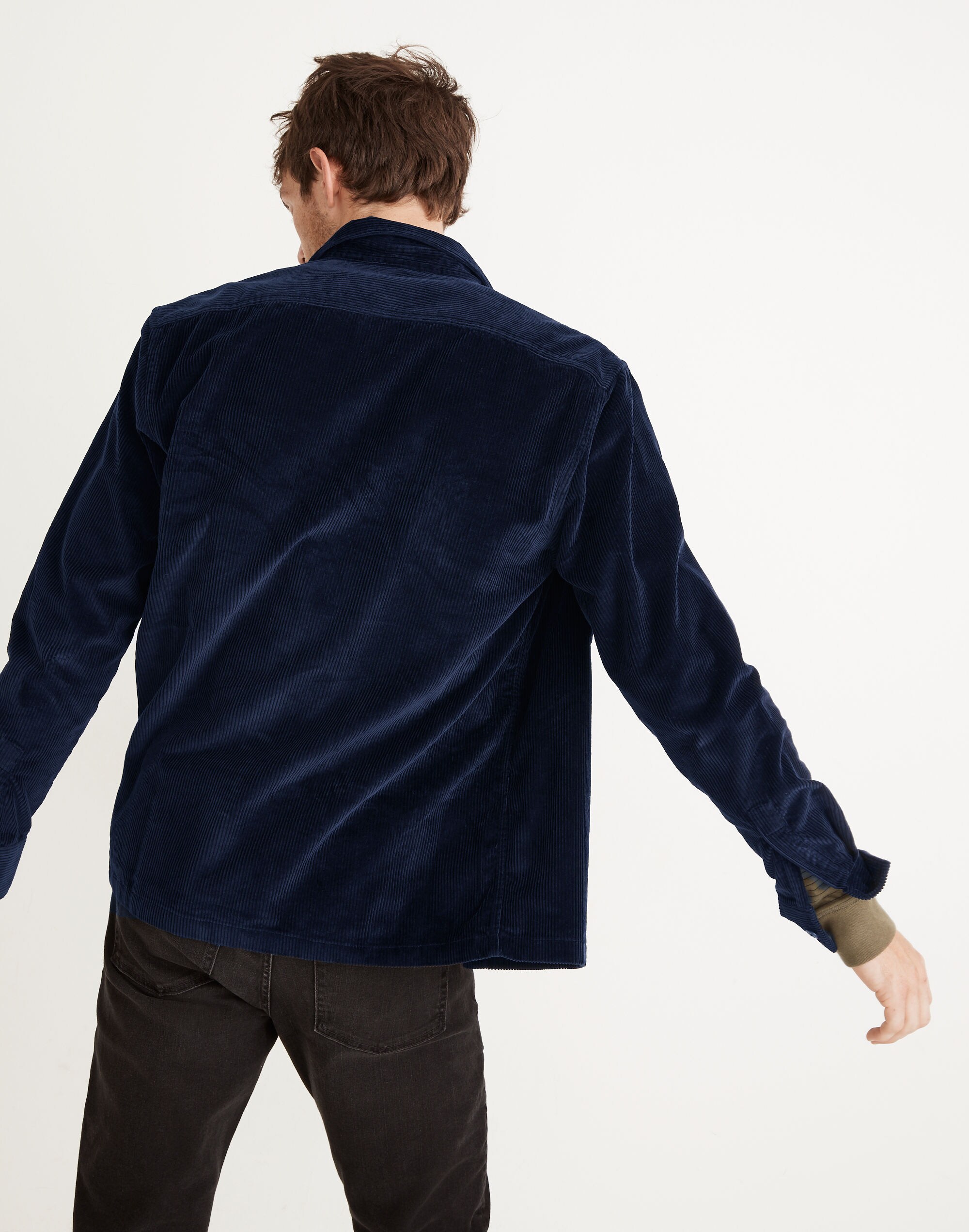 Corduroy Easy Long-Sleeve Shirt