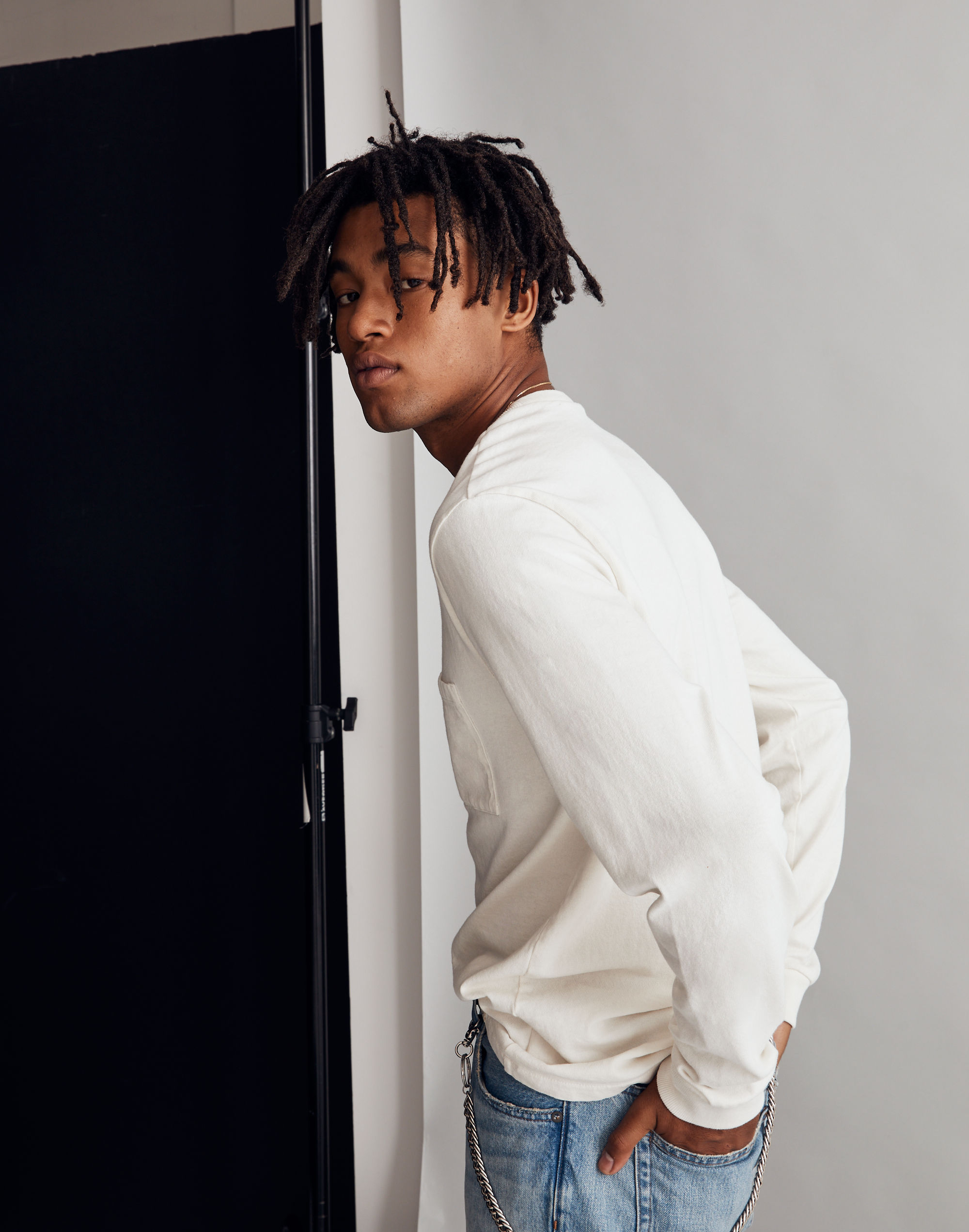 Relaxed Long-Sleeve Tee