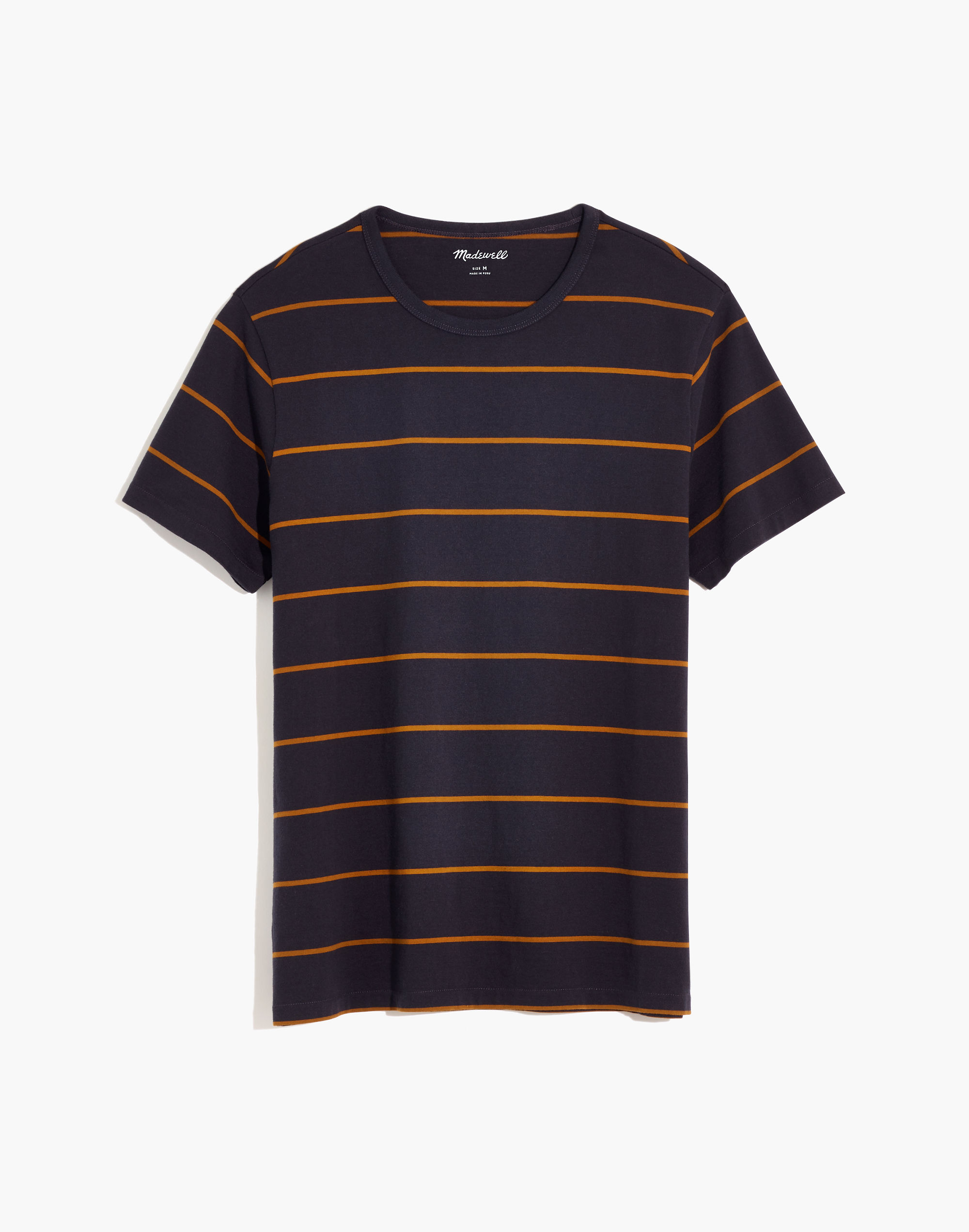 Allday Crewneck Tee in Curtis Stripe