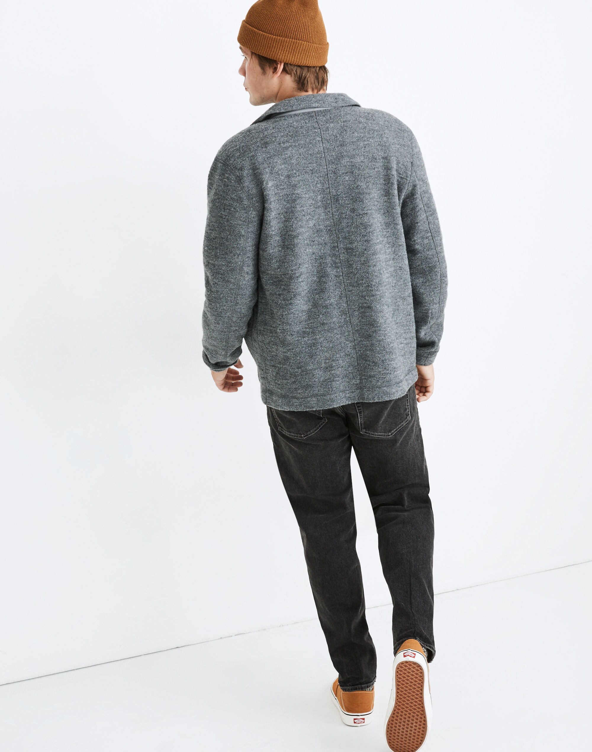 Boiled Wool Chore Jacket