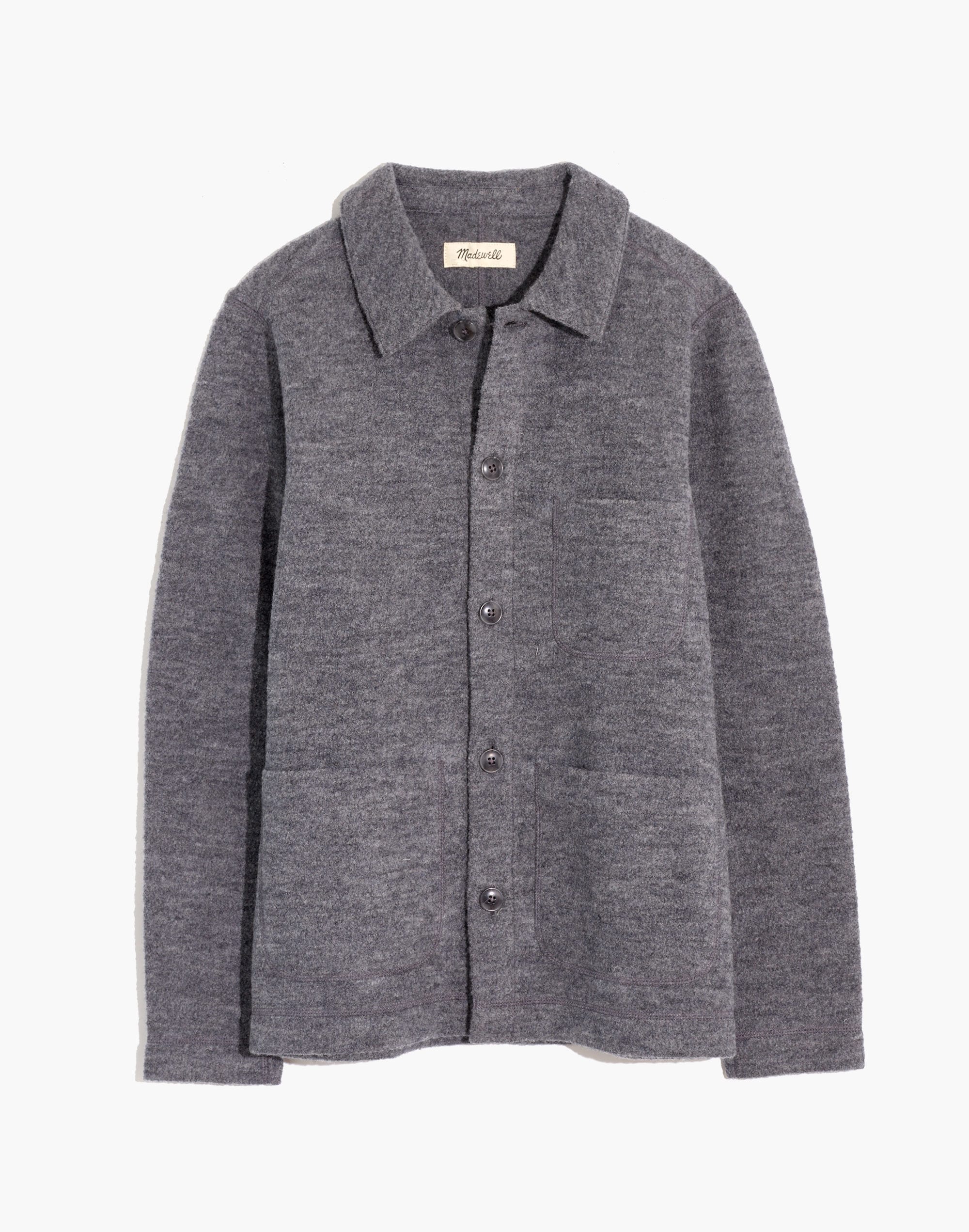 Boiled Wool Chore Jacket