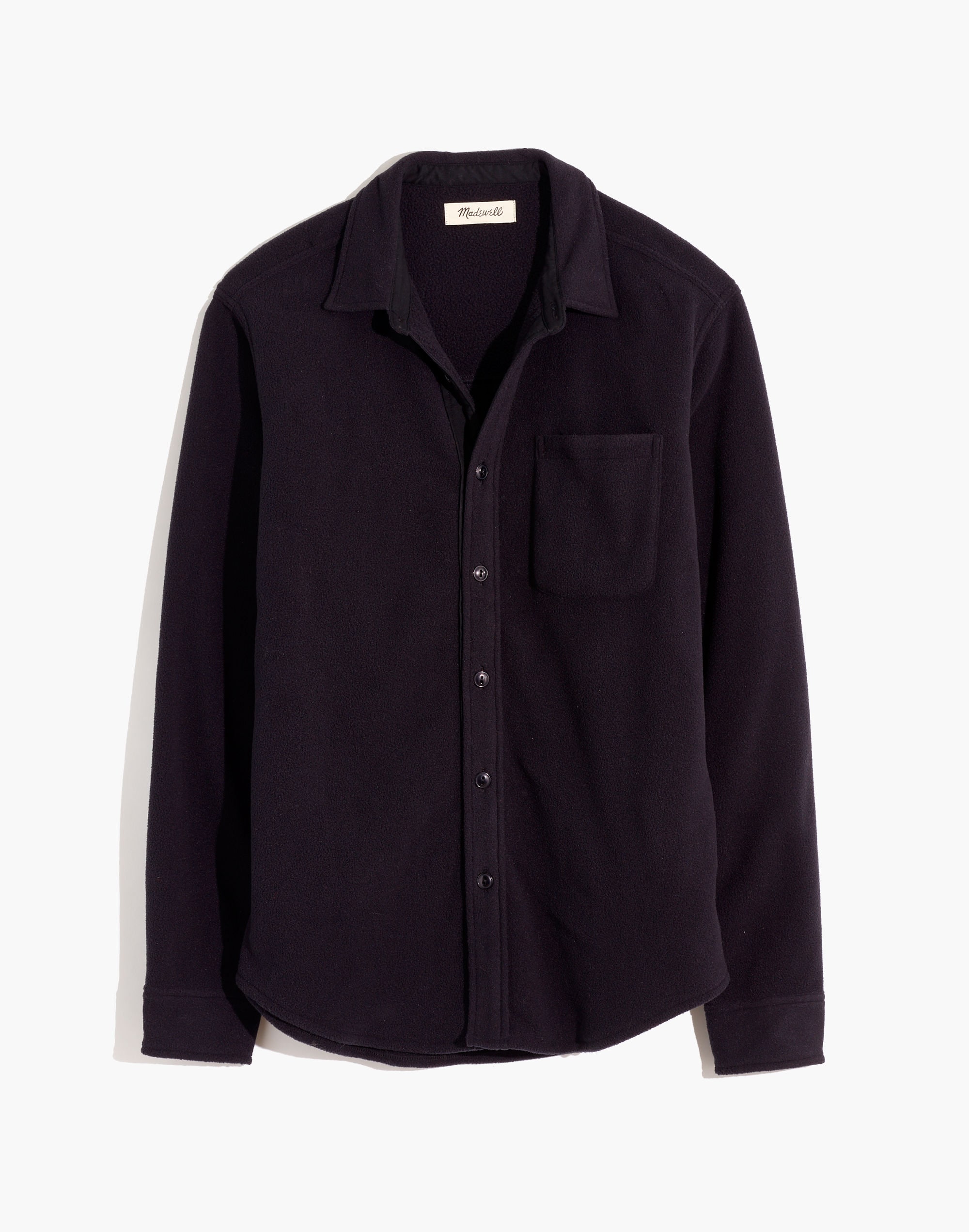 (Re)sourced Fleece Button-Up Shirt
