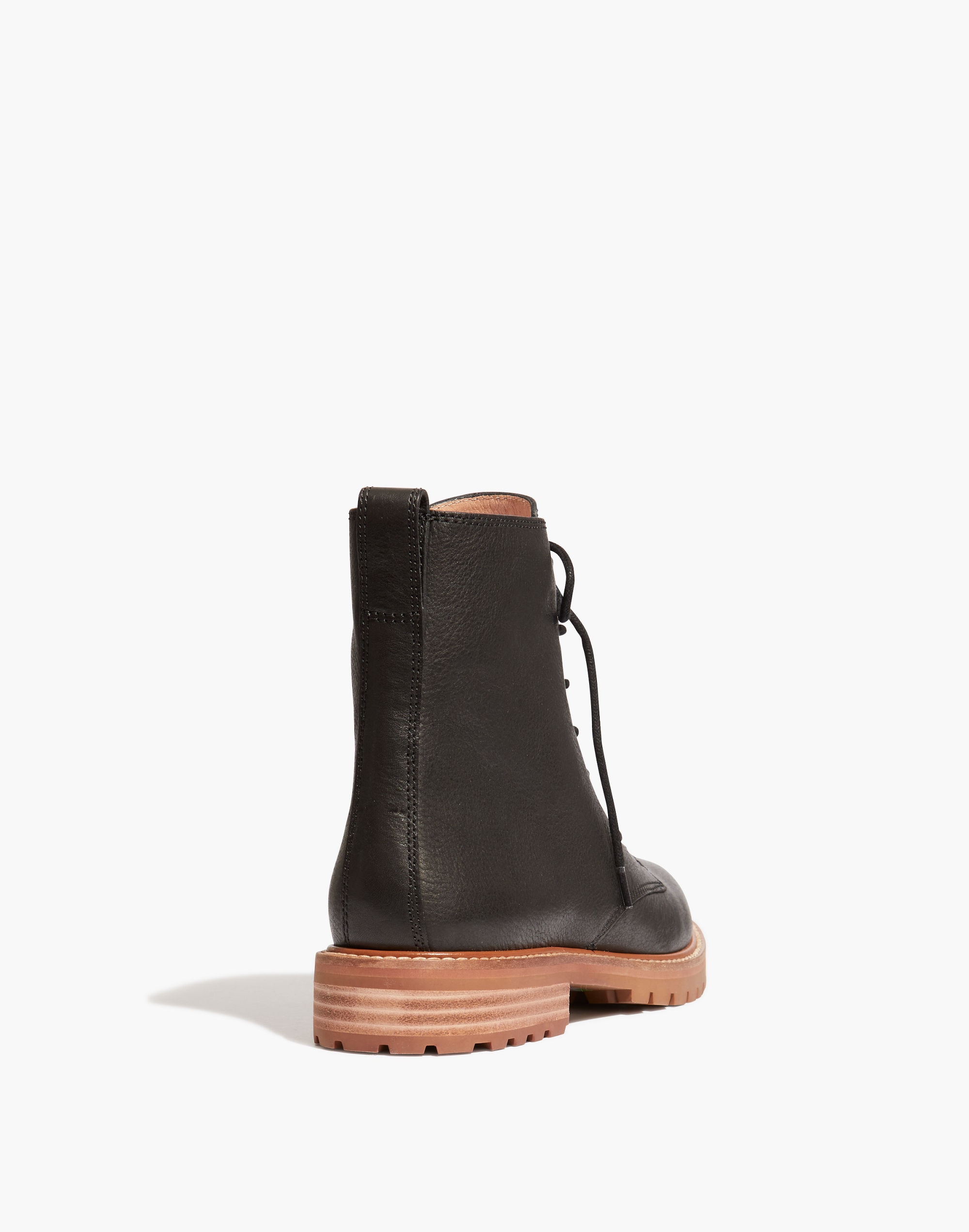 The Clair Lace-Up Boot in Leather