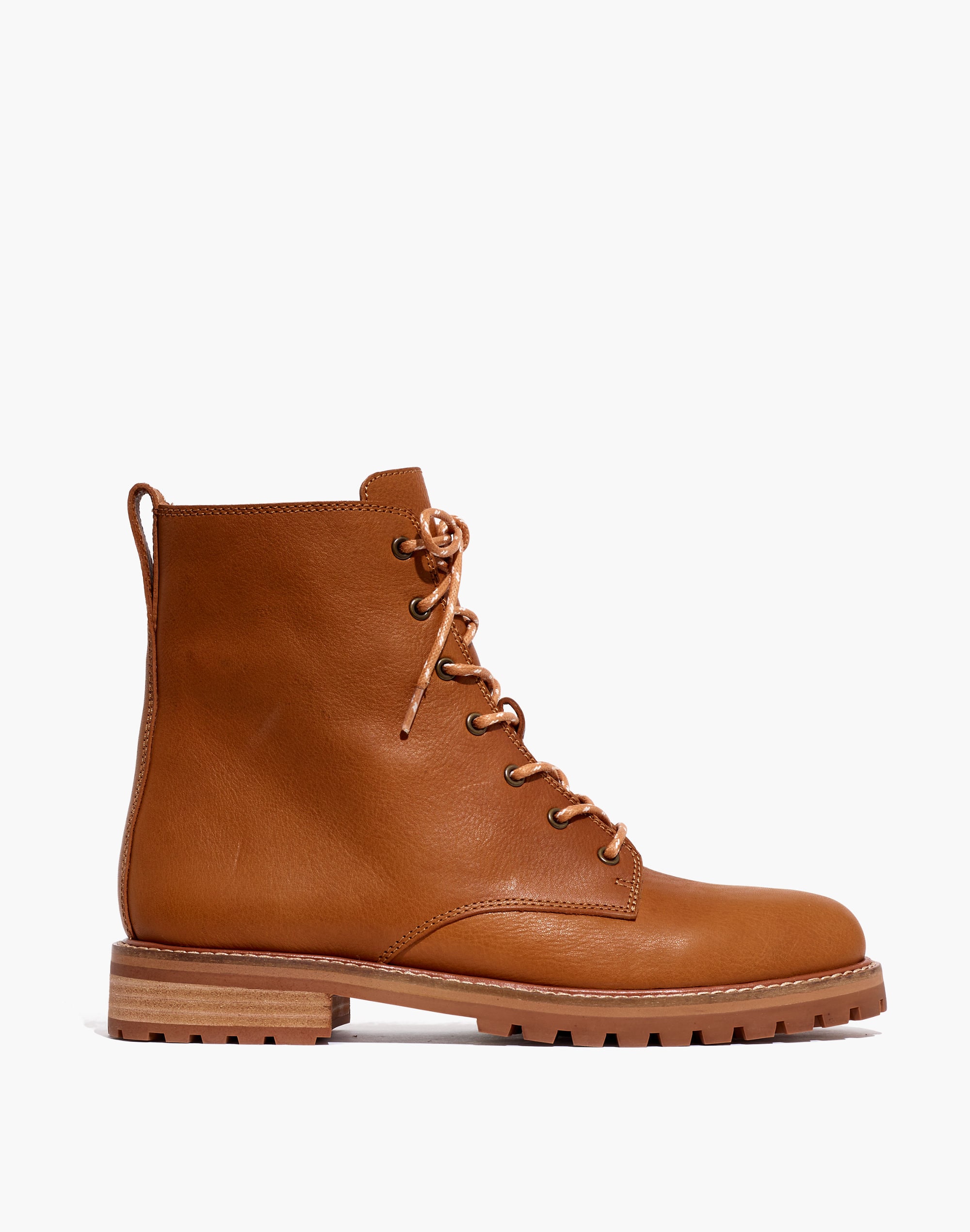 The Clair Lace-Up Boot in Leather