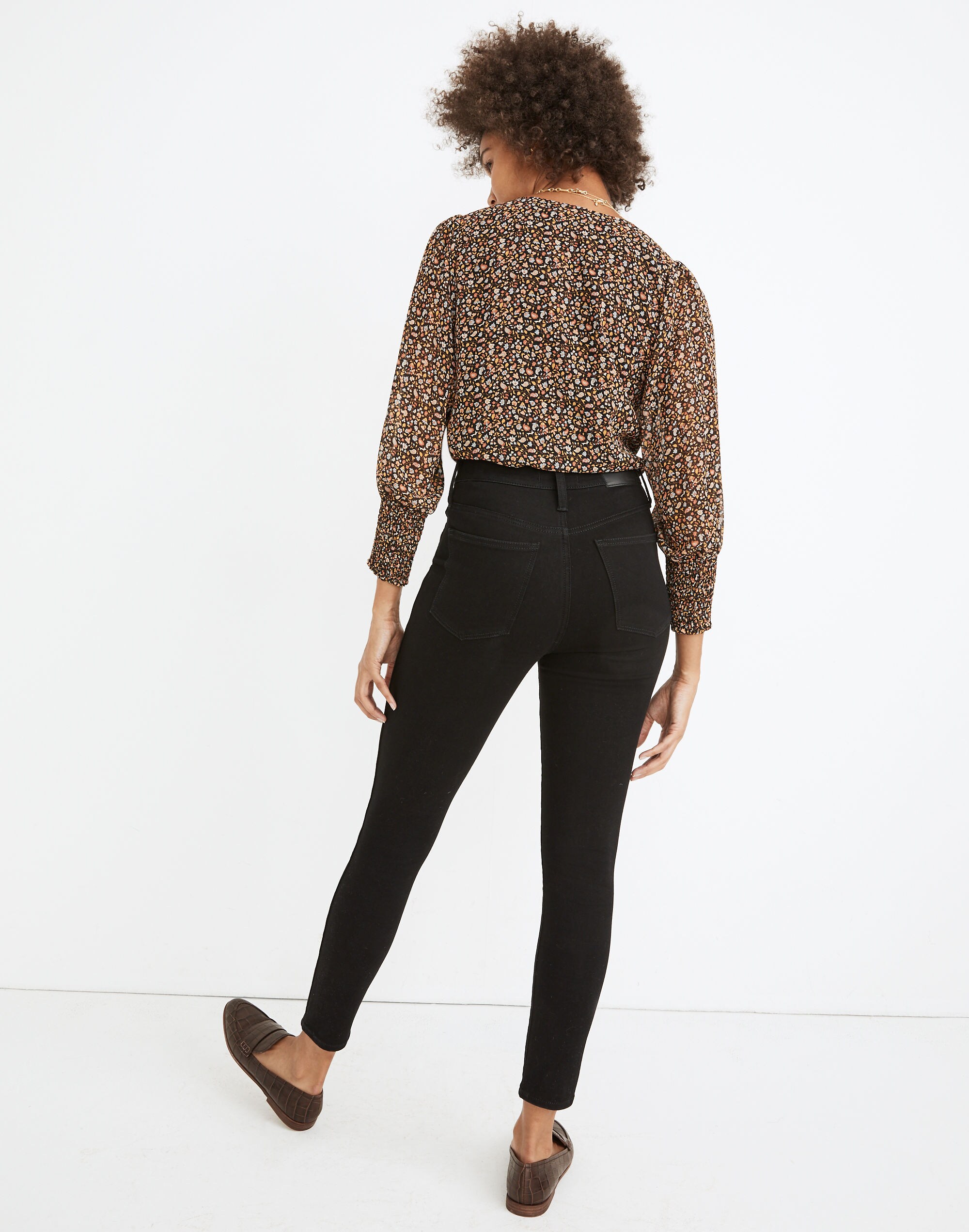 Petite 10" High-Rise Roadtripper Jeggings in Corburn Wash