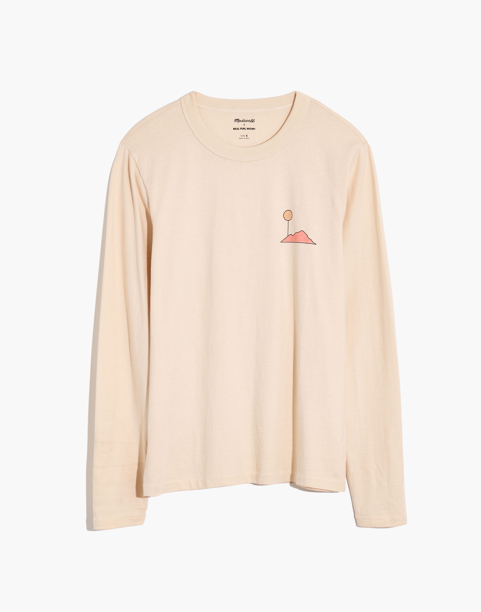 Madewell x Real Fun, Wow!&reg; Graphic Allday Long-Sleeve Tee