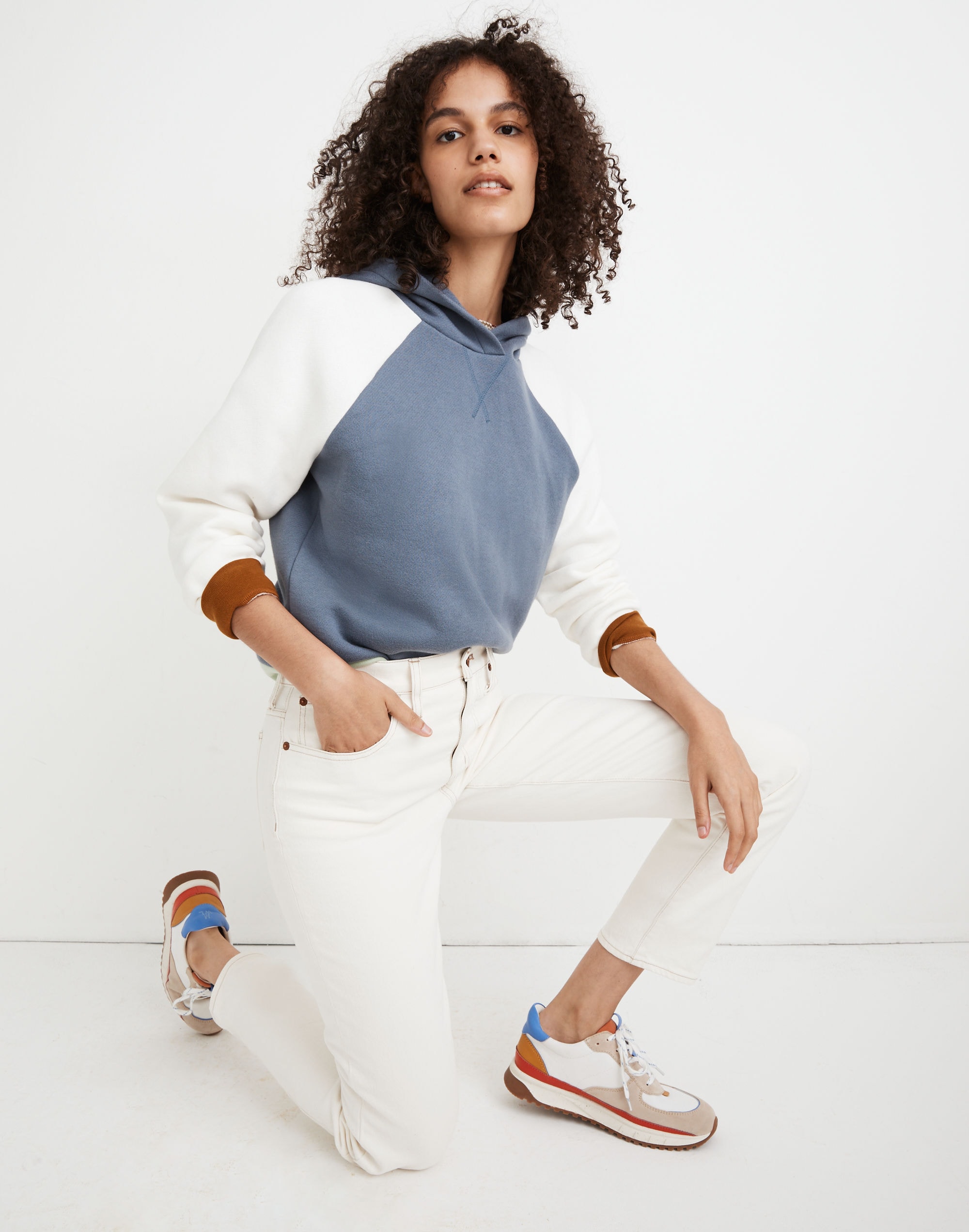 Tomboy Straight Jeans in Cloud Lining