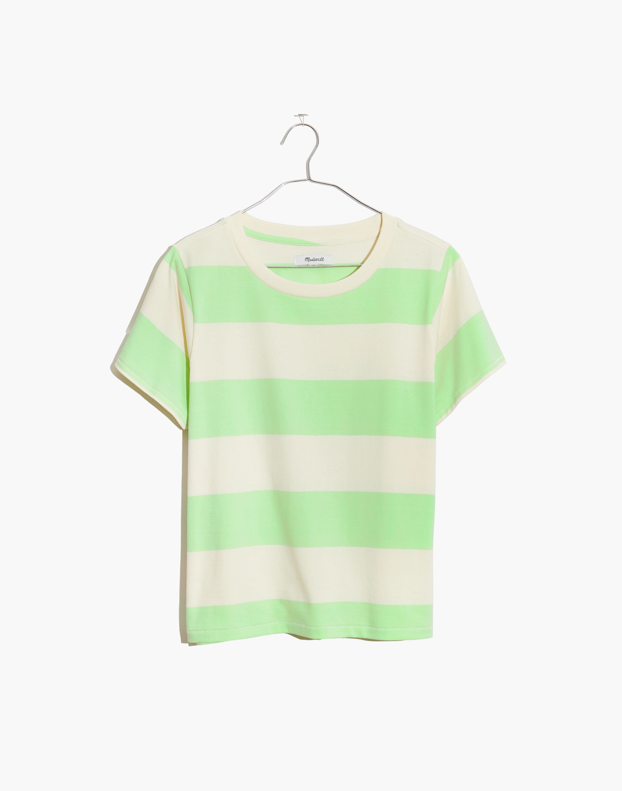 Supima&reg; Cotton Essential Tee in Brookline Stripe
