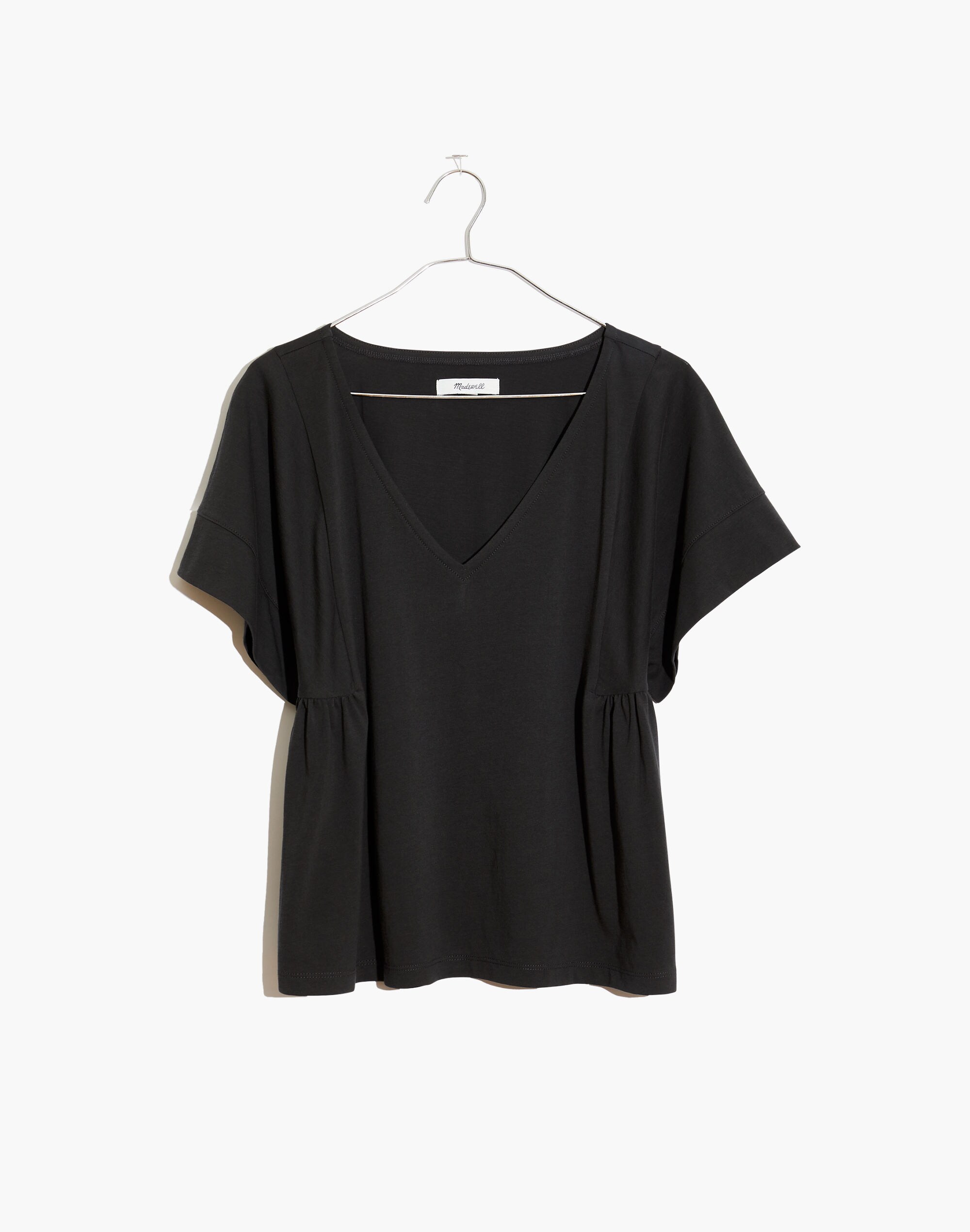 Supima&reg; Cotton Flutter-Sleeve Tee