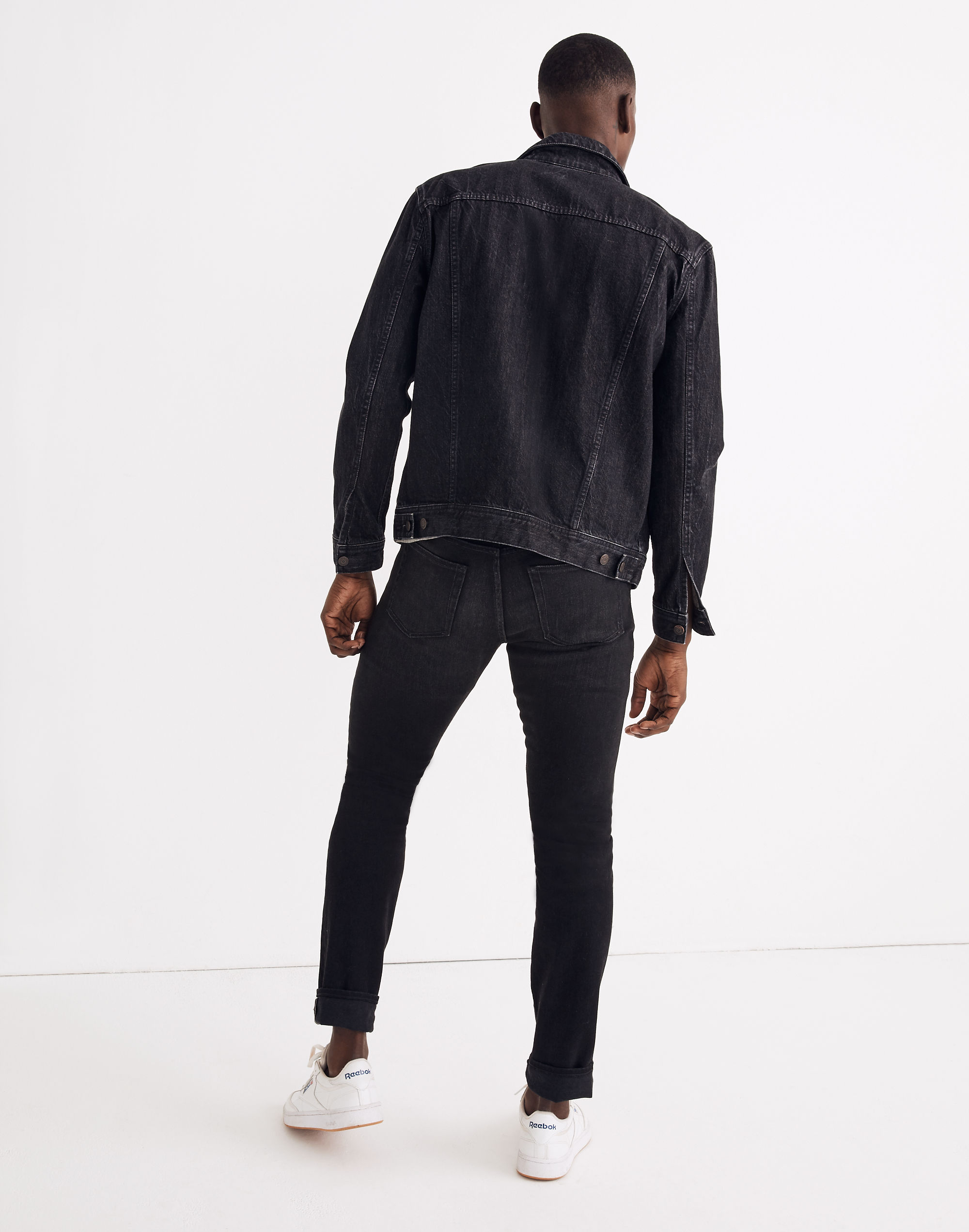 Selvedge Athletic Slim Authentic Flex Jeans in Northfleet Wash