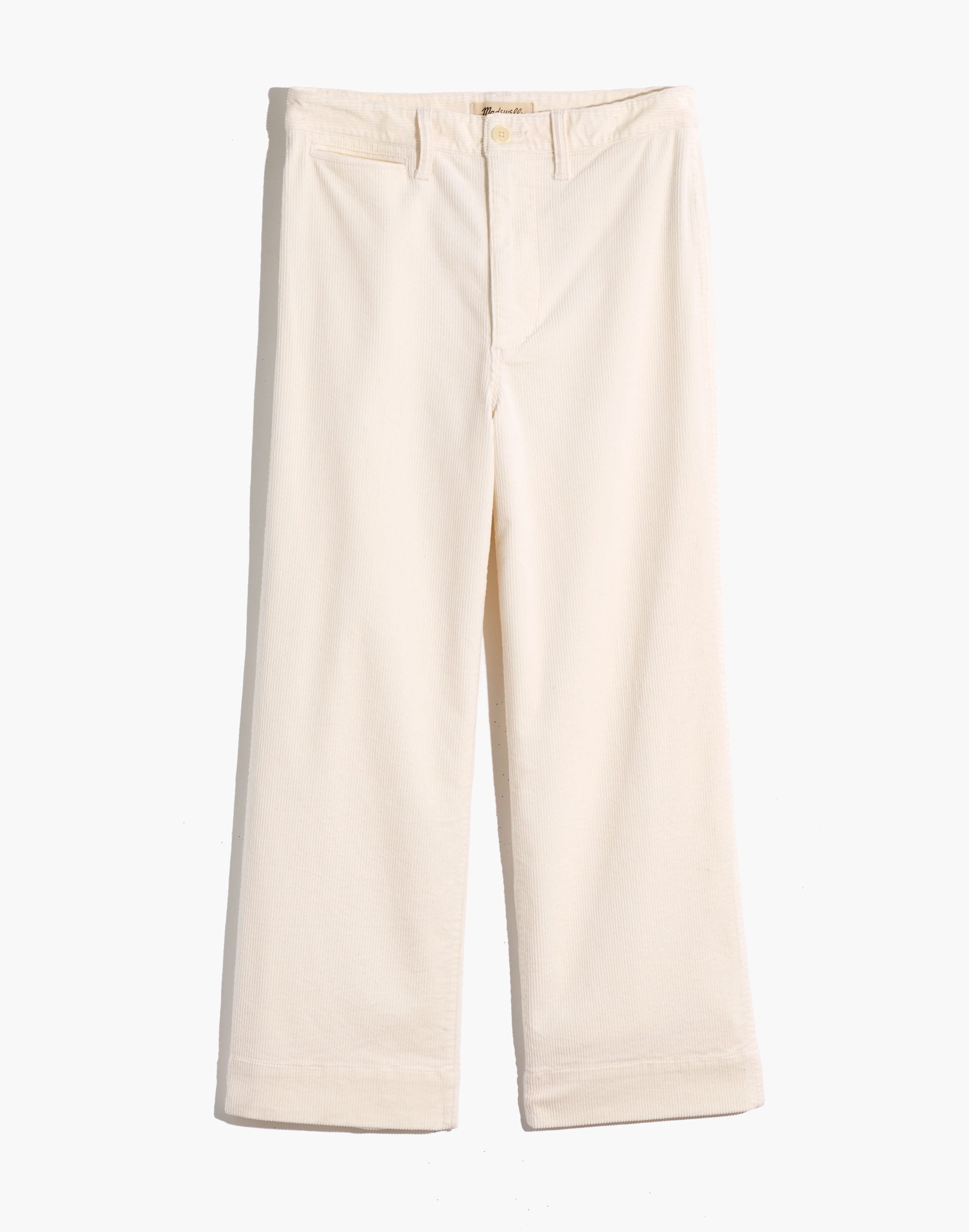 Slim Emmett Wide-Leg Pants in Corduroy