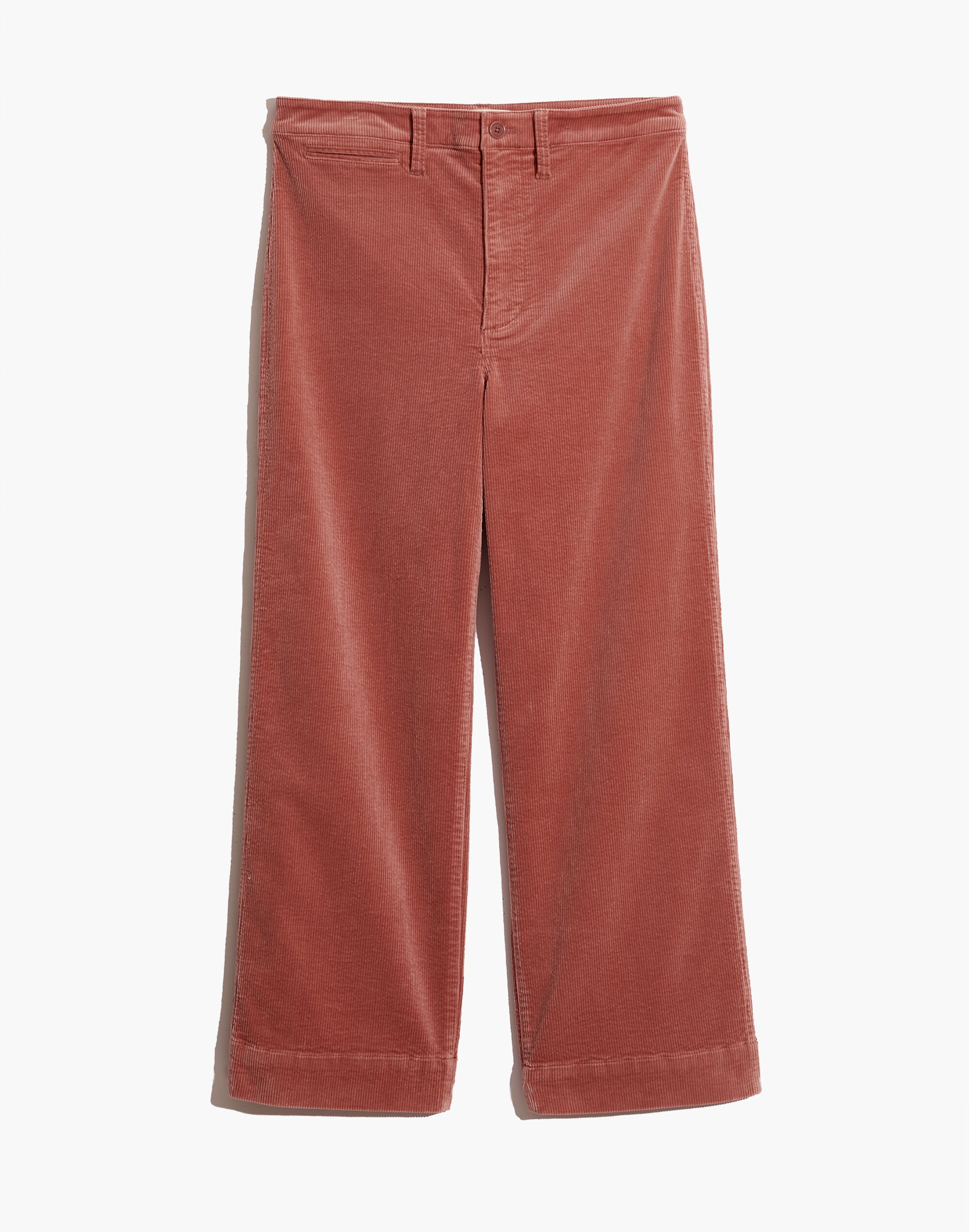 Slim Emmett Wide-Leg Pants in Corduroy