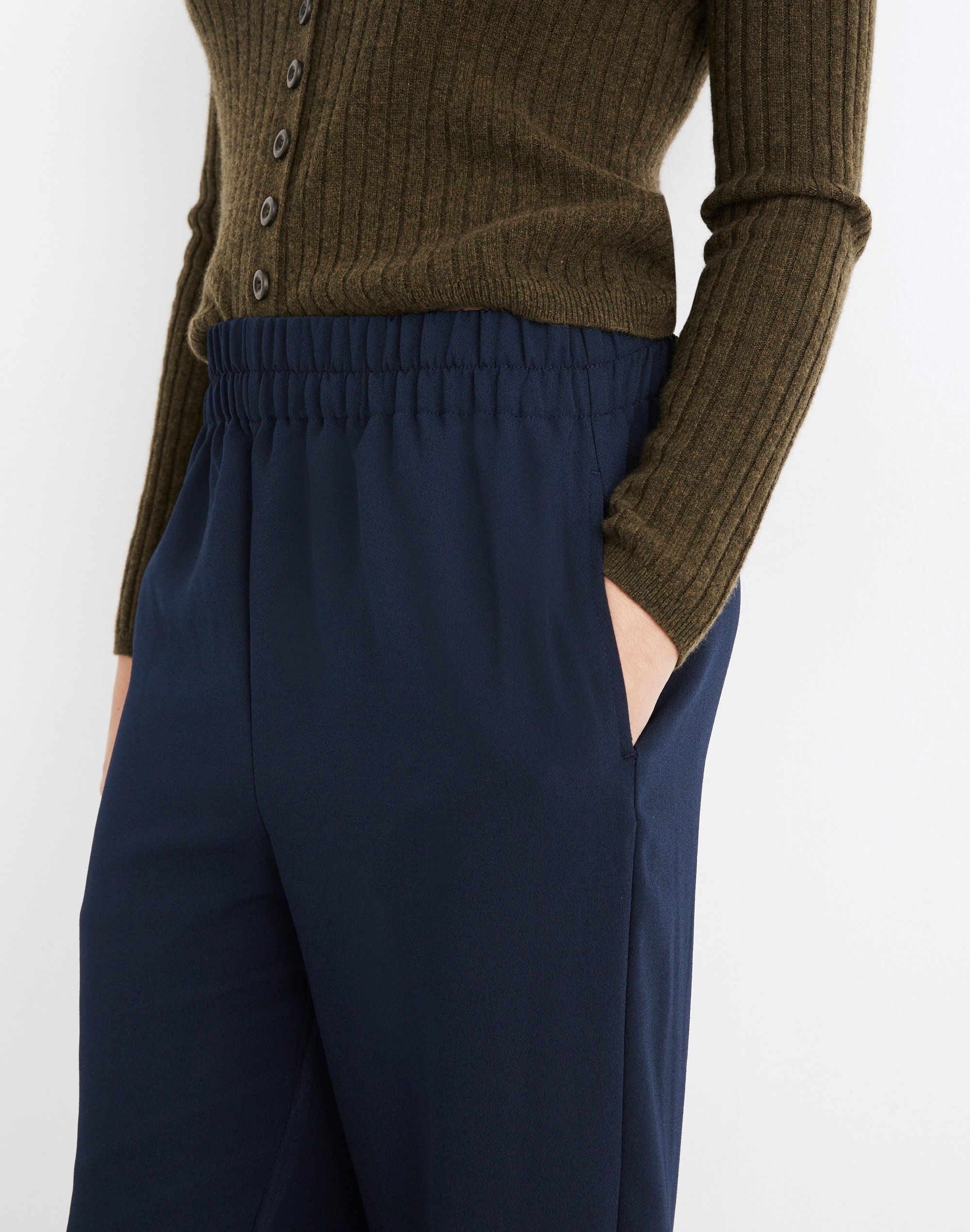 Tapered Huston Pull-On Crop Pants