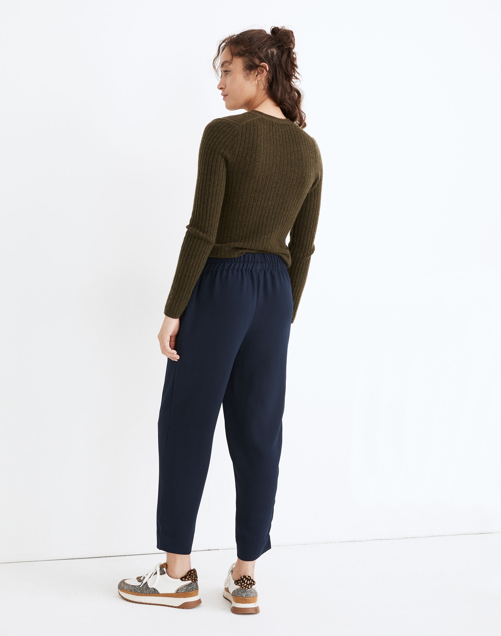 Tapered Huston Pull-On Crop Pants