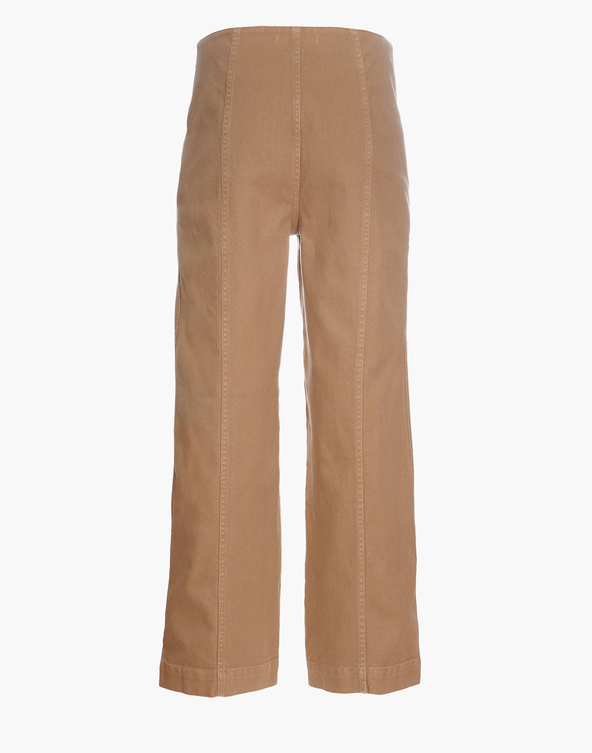 Slim Emmett Wide-Leg Pants: Seamed Edition