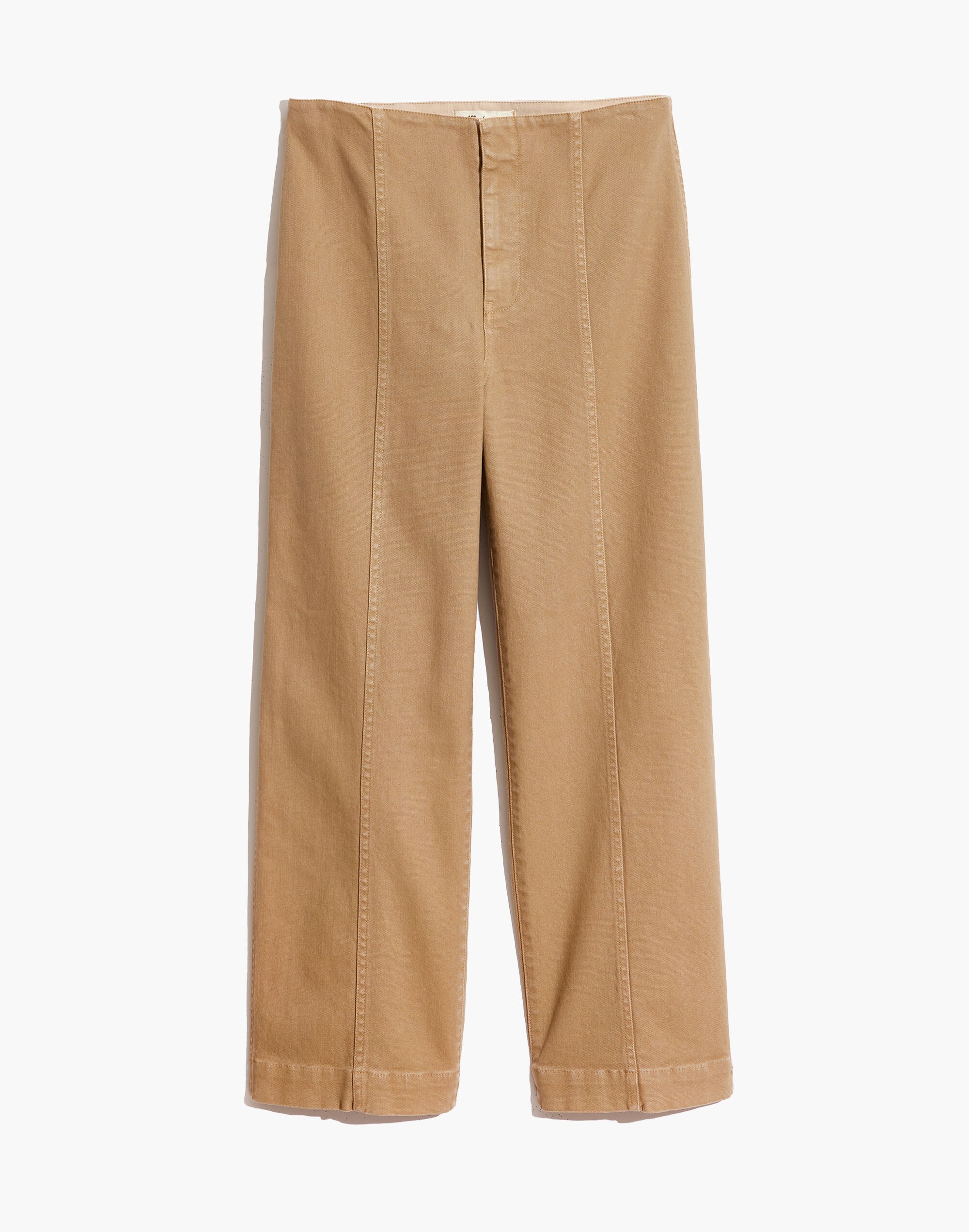 Slim Emmett Wide-Leg Pants: Seamed Edition