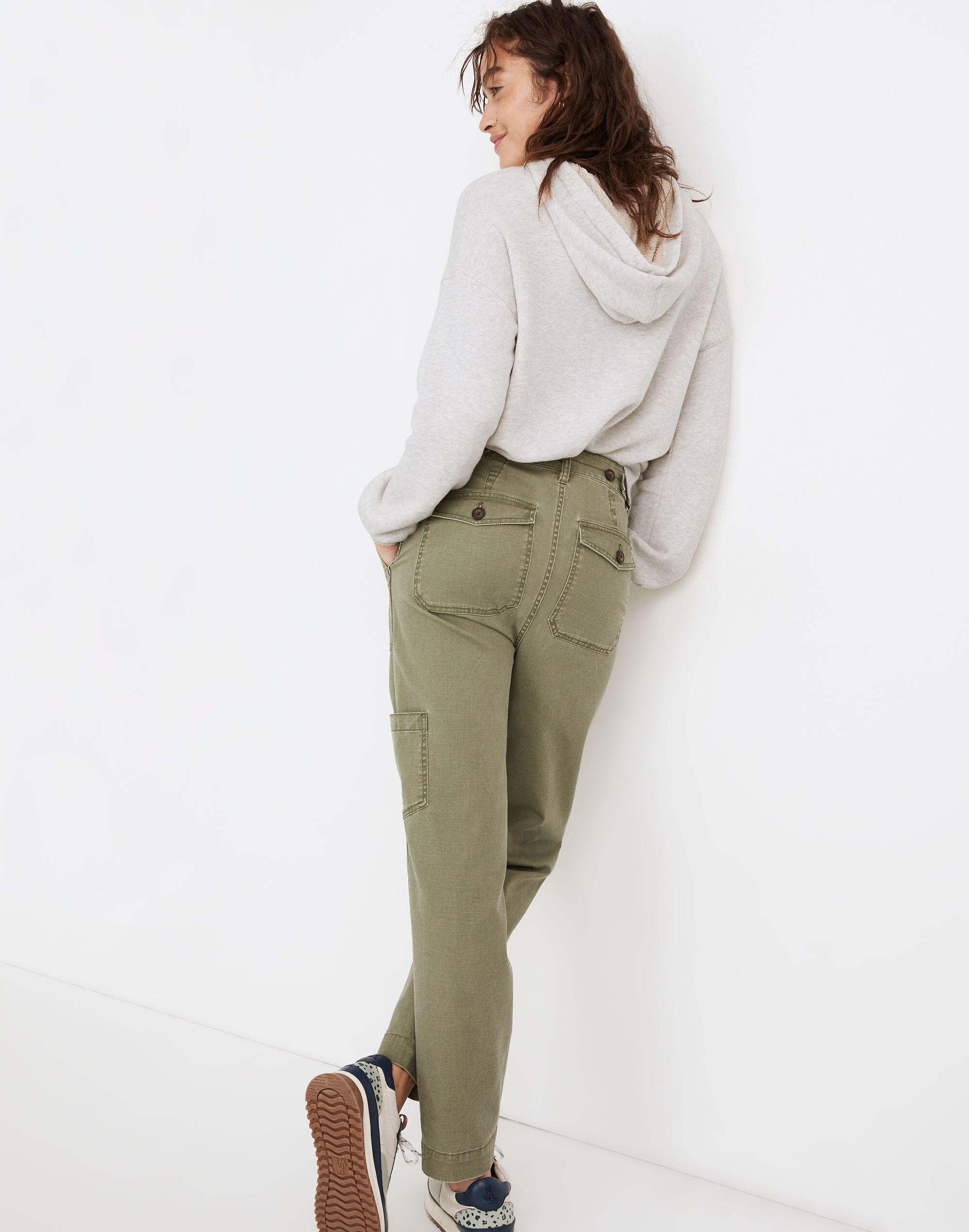 Military Straight Pants