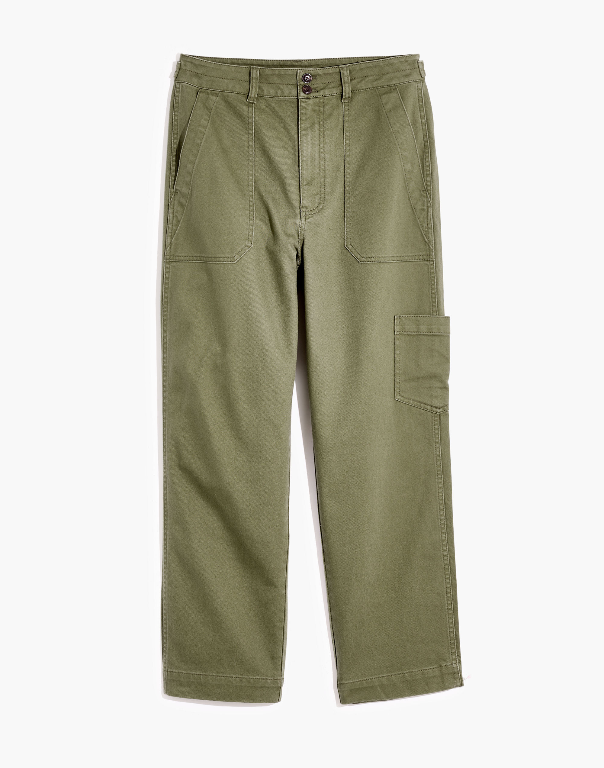Military Straight Pants