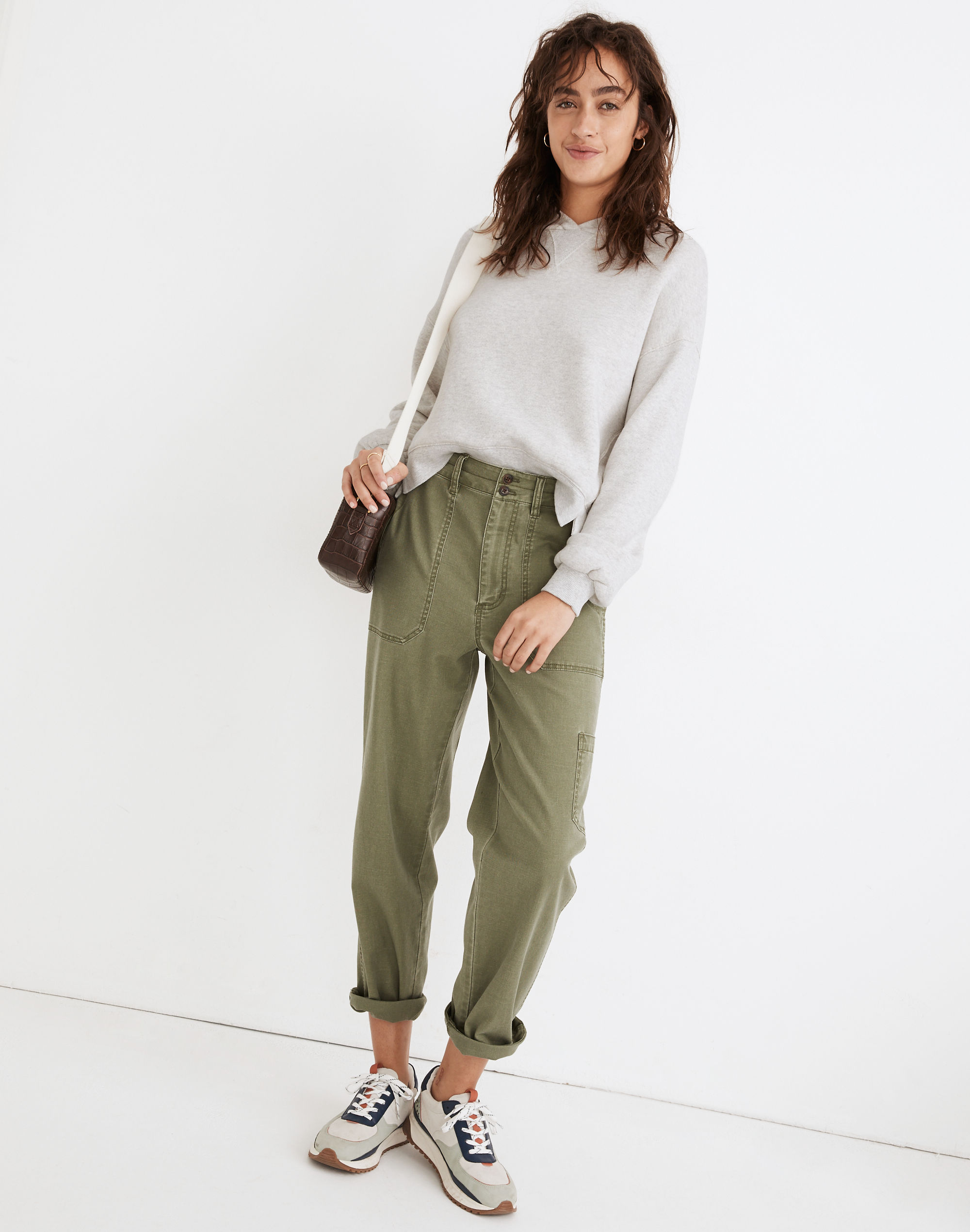 Military Straight Pants
