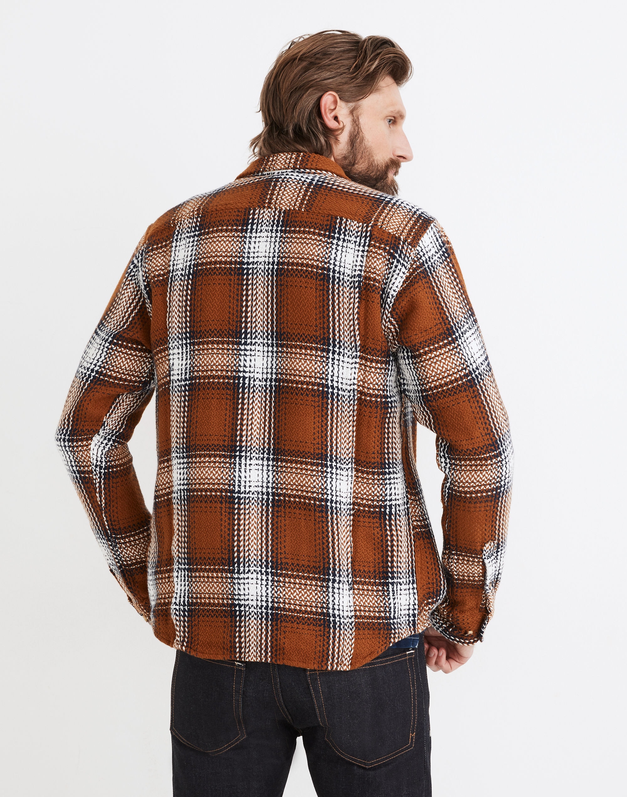 Corridor Acid Plaid Long-Sleeve Shirt